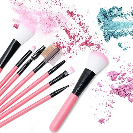 ADBHUTANAND® 12-Piece Professional Makeup Brush Set with Synthetic Bristles & 1 Makeup Sponge - Perfect for Foundation, Contouring & Eyeshadow Application