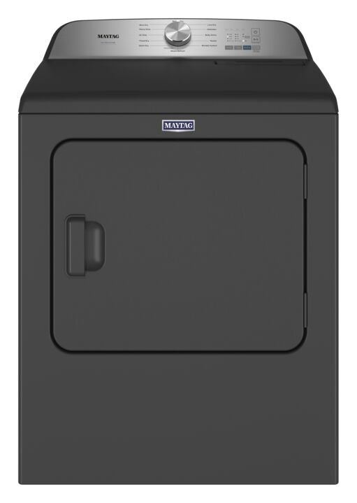 Maytag MGD6500MBK 7.0 cu ft Volcano Black Gas Dryer with Pet Pro - Large Capacity Laundry Solution for Homes with Pets & Heavy Fabrics