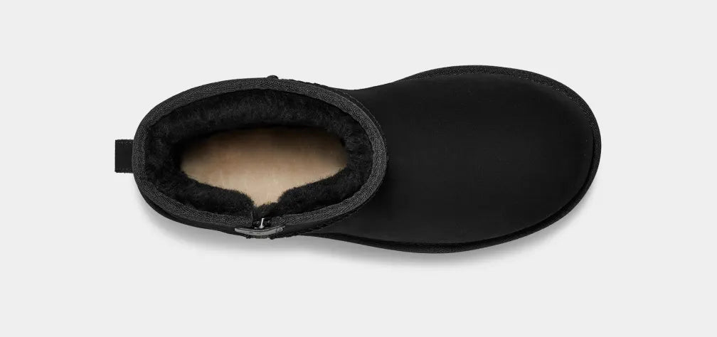 UGG Classic Mini Bailey Zip Boots for Women - Genuine Sheepskin Winter Boots with Zipper | Cozy & Stylish for Cold Weather, Snow, and Casual Outfits