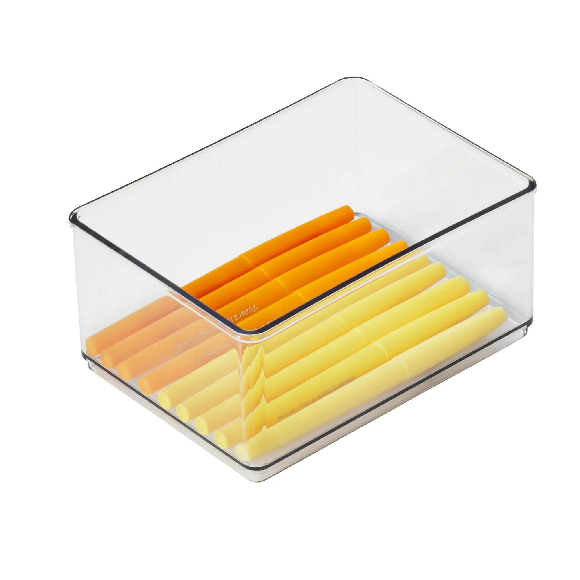 The Home Edit 6-Piece Office Drawer Organizer Set - Premium Desk Storage Solution for Pens, Paper Clips & Supplies - Perfect for Home Office, School & Workspace Organization