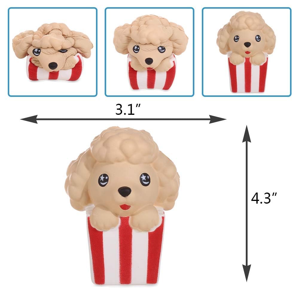 Anboor 3PCS Kawaii Scented Squishies - Stress Relief Toys for Kids & Adults