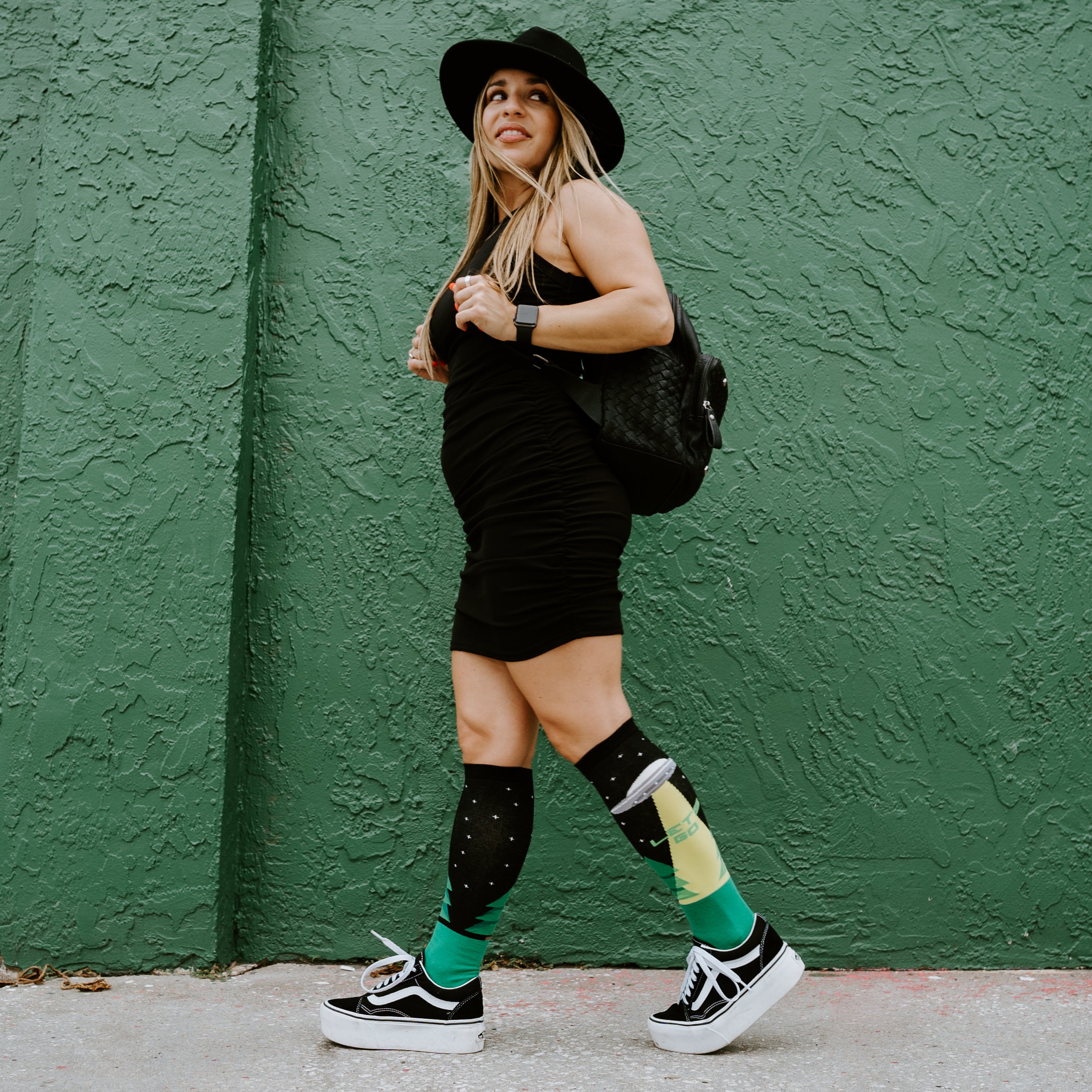 Let's Go Knee High Socks - Comfortable & Stylish Knee-Length Socks for Women - Perfect for Running, Yoga, and Everyday Wear