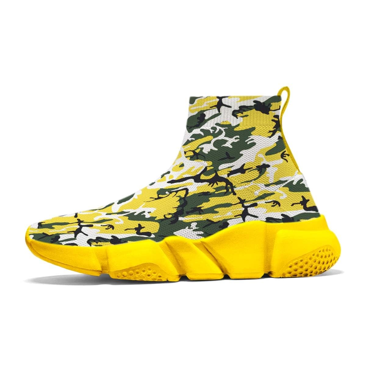 Hetios Men's Camouflage Running Shoes - Lightweight Breathable Walking & Workout Sneakers for Men, Non-Slip Casual Athletic Shoes for Gym, Hiking, and Outdoor Activities