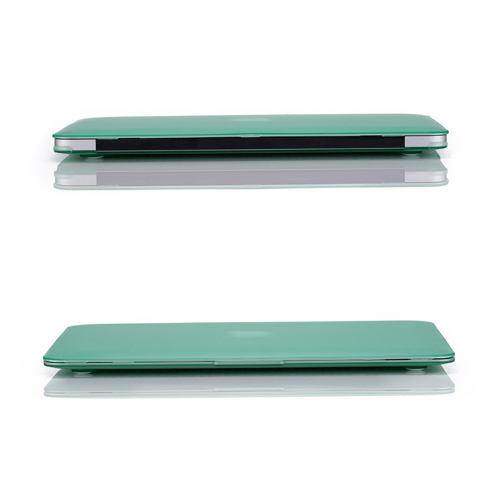 RUBAN MacBook Air 11 Inch Case Compatible with Model A1370 A1465 - Soft Touch Plastic Hard Shell Protective Cover for Mac Air 11.6 (Green) | Perfect for Work, Travel & School Protection