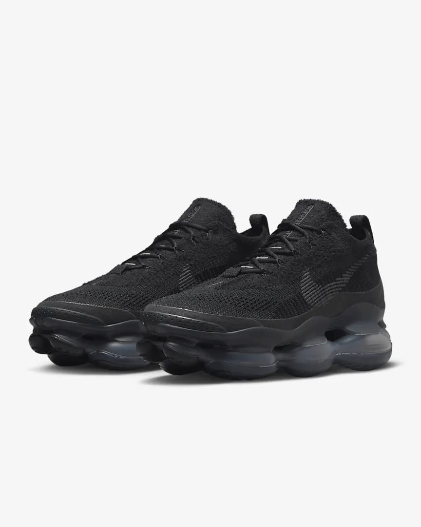 Nike Air Max Scorpion Flyknit DJ4701 003 Triple Black Men's Running Shoes Size 11 - Lightweight Cushioned Sneakers for Jogging, Gym Workouts & Casual Wear