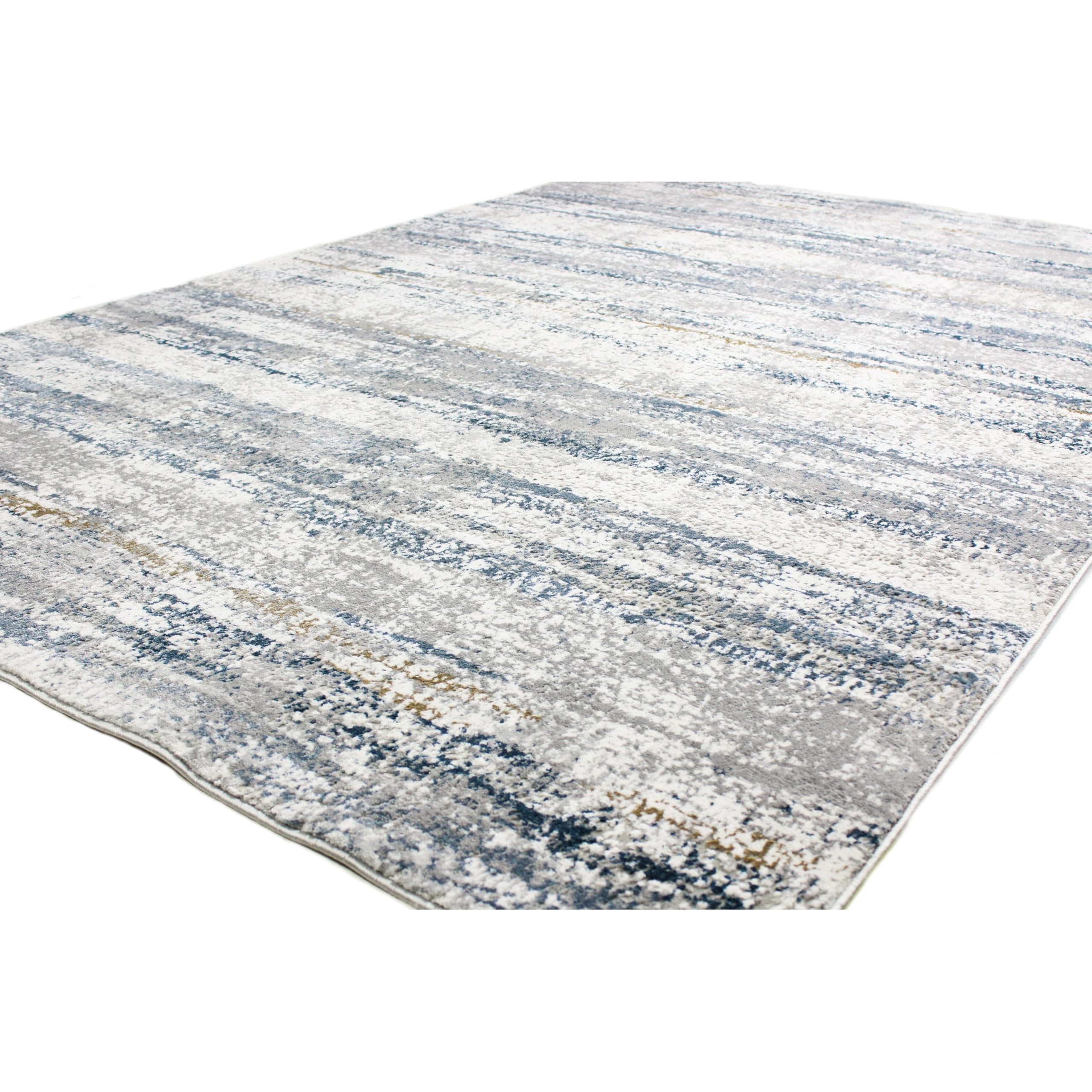 Bashian Collection Luxury Power Loom Polyester Area Rug - Soft Ivory Home Decor for Living Room, Bedroom, Entryway - 8.6' x 11.6' Runner Rug - Perfect for Modern Housewarming Gifts & Cozy Interior Design