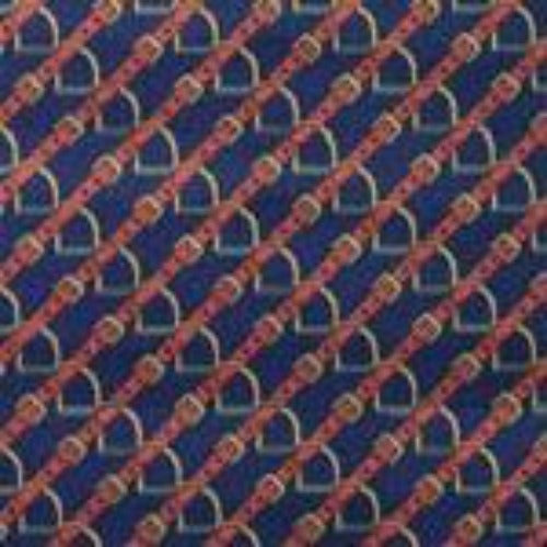 Red Stirrups/Navy Background-W1