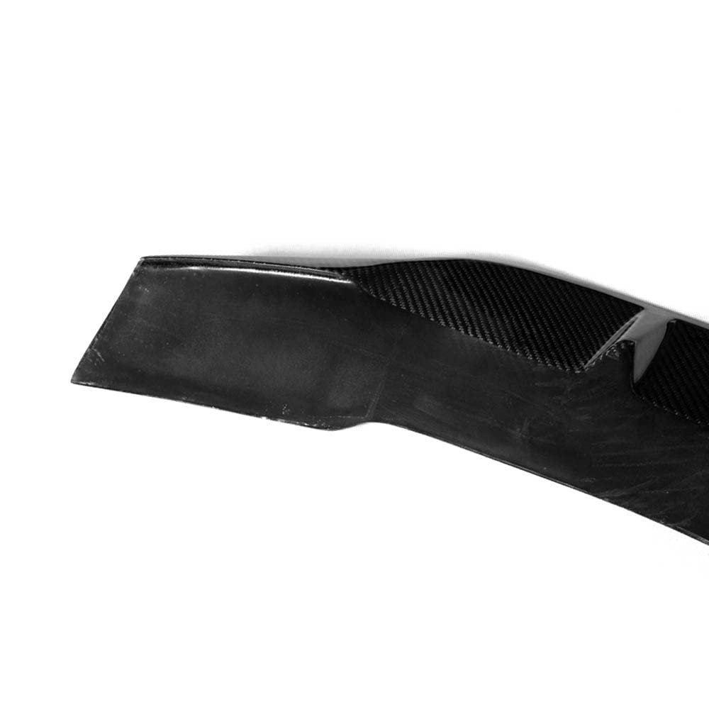 Real Carbon Fiber Trunk Spoiler for Mercedes Benz E-Class W213 Sedan (2017-2023) - High Performance Rear Wing Lip - Perfect for Car Enthusiasts & Street Racing Style Enhancement
