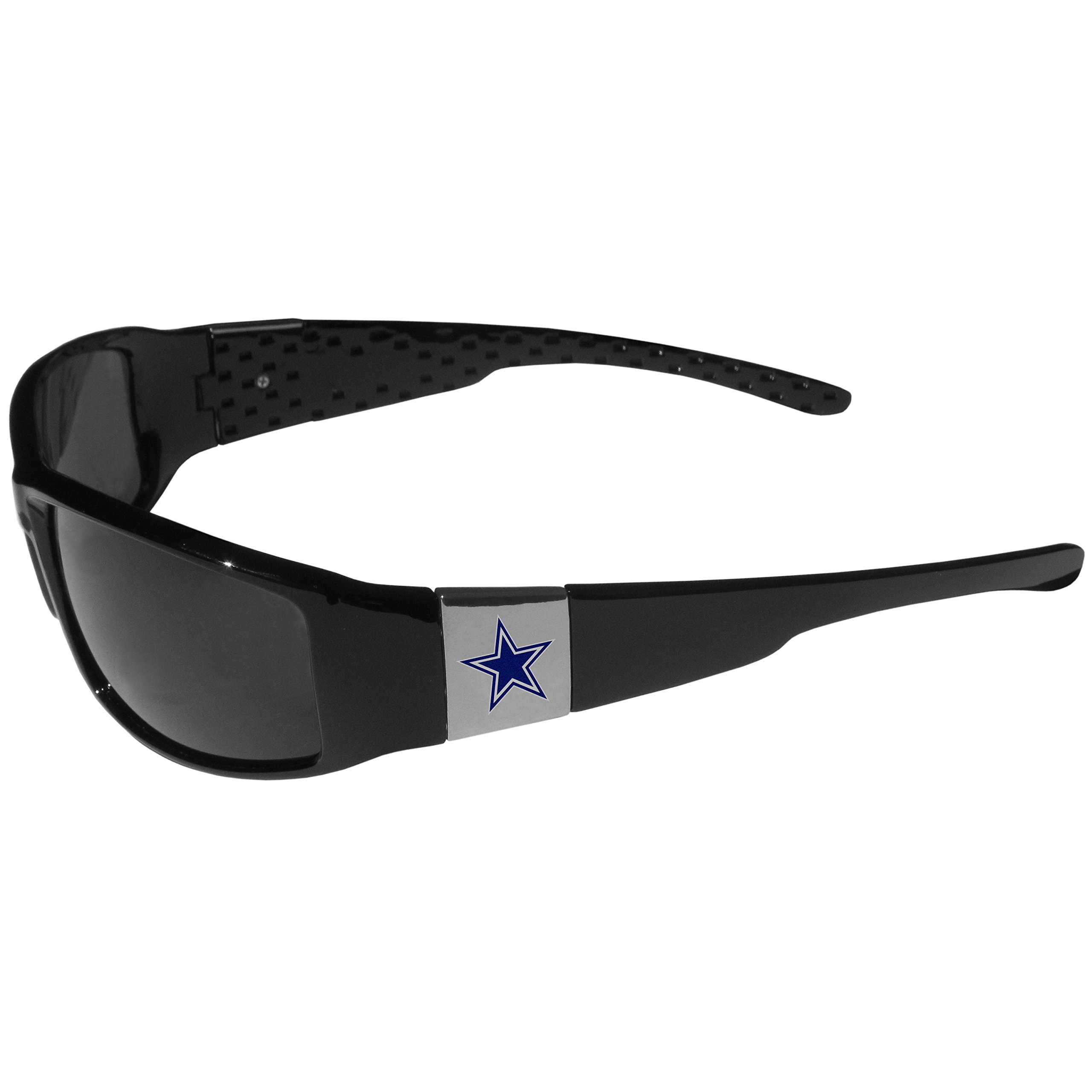 Dallas Cowboys Chrome Wrap Sunglasses for Men & Women – Stylish UV Protection Sports Sunglasses – Perfect for Football Games, Outdoor Activities & Fan Gear