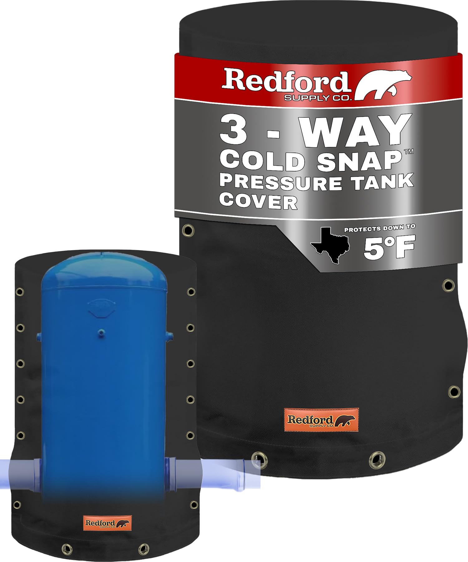 **Redford Supply Co. Cold Snap (5°F) Insulated Well Pressure Tank Cover - 28
