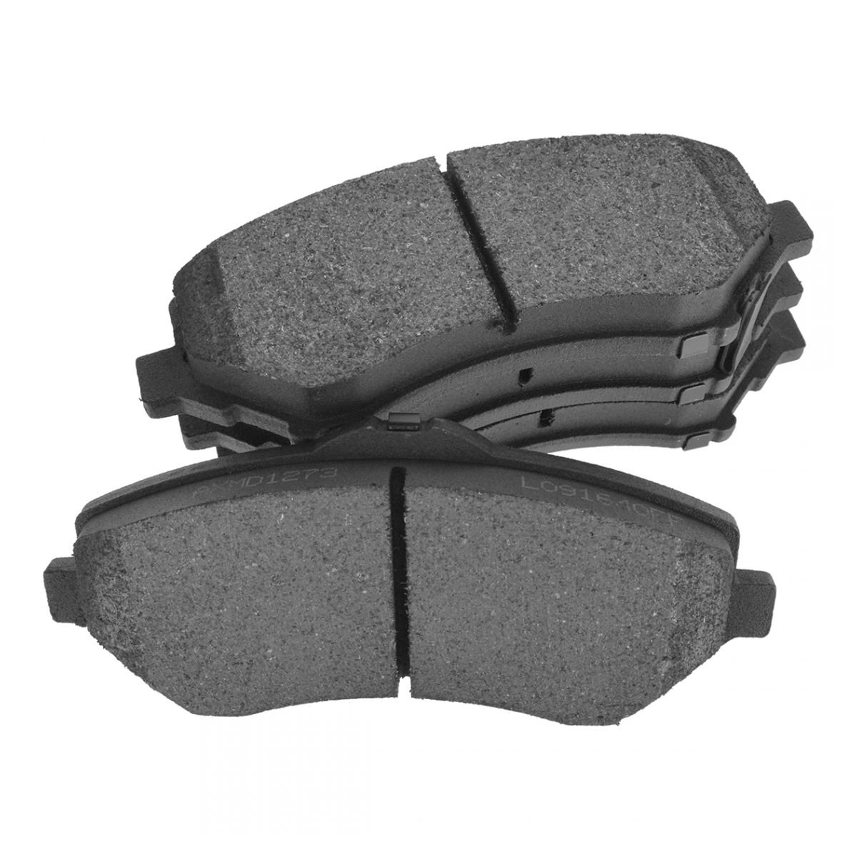 High-Performance Front Brake Pad & Rotor Kit - Semi-Metallic Brake Pads & Rotors for 2007-2018 Jeep Wrangler JK - Perfect for Off-Roading & Daily Commuting