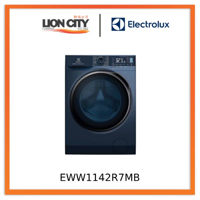 Electrolux EWW1142R7MB 11kg/7kg UltimateCare 700 Washer Dryer - Energy Efficient Front Load Laundry Machine for Home & Apartment Use