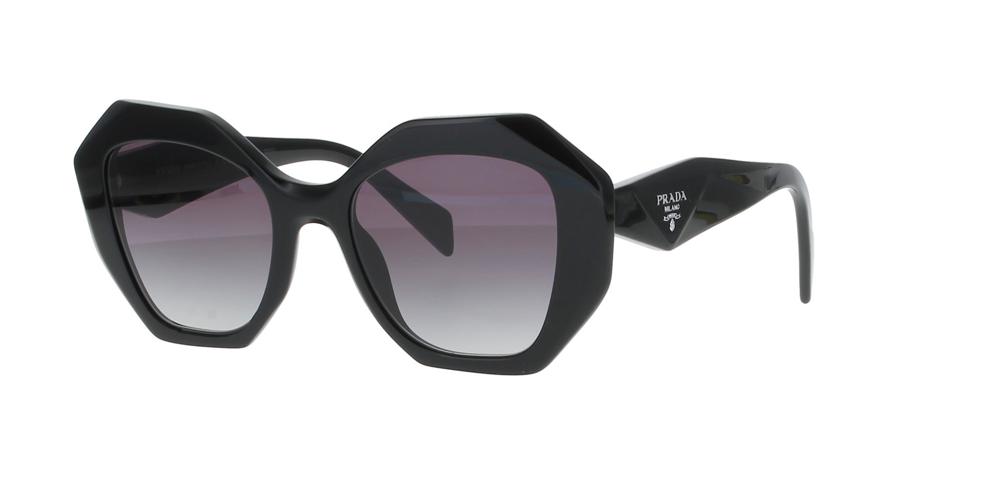 Prada Black Rectangular Sunglasses for Women & Men – Stylish UV Protection Shades for Outdoor, Driving, and Fashion
