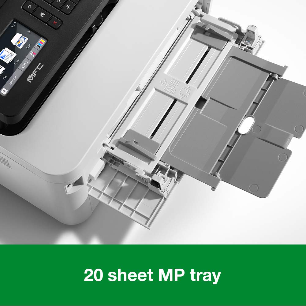 Brother MFC-L3770CDW Wireless Color Laser Printer - A4 Printing, Copying, Scanning & Fax with Automatic Duplex (Ideal for Home Office & Small Business Productivity)