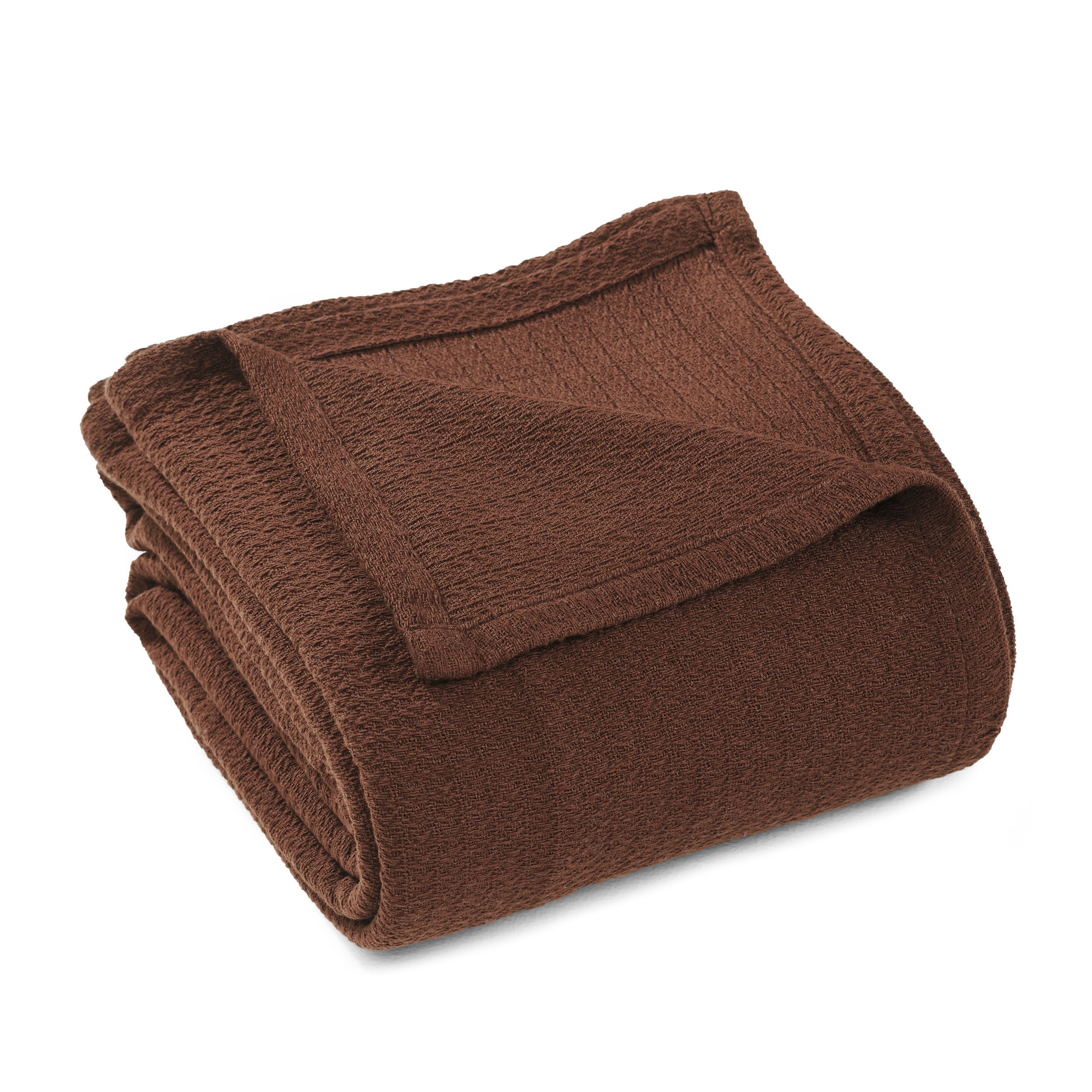 Premium Textured Cotton Waffle Weave Blanket - Soft & Breathable Throw for Bed, Sofa & Couch - Cozy Home Decor Gift for All Seasons