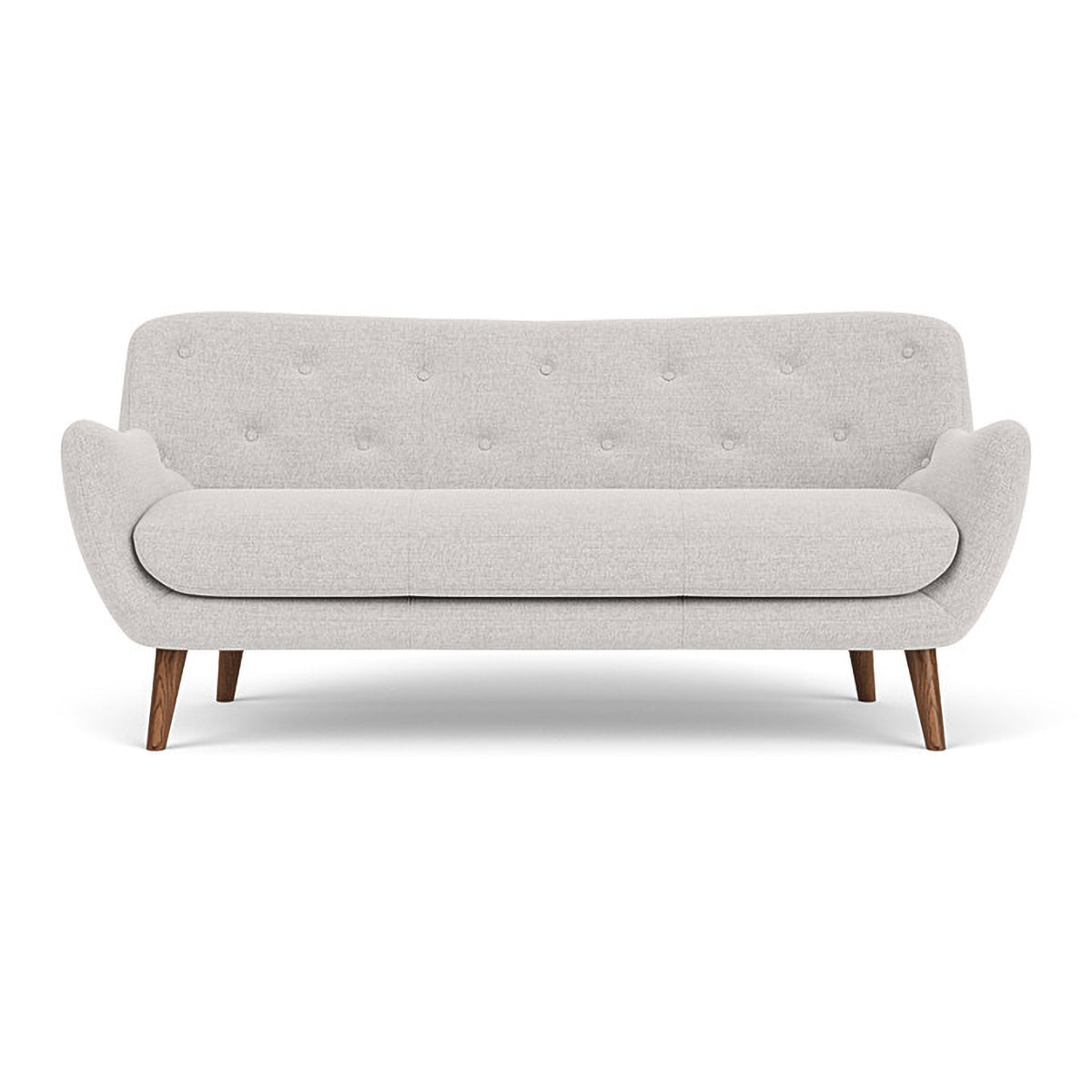 Herman Fabric 3-Seater Sofa - Modern Living Room Couch for Small Spaces, Comfortable Sectional Sofa for Apartment, Dorm & Home Decor | Perfect for Relaxing, Entertaining & Family Gatherings