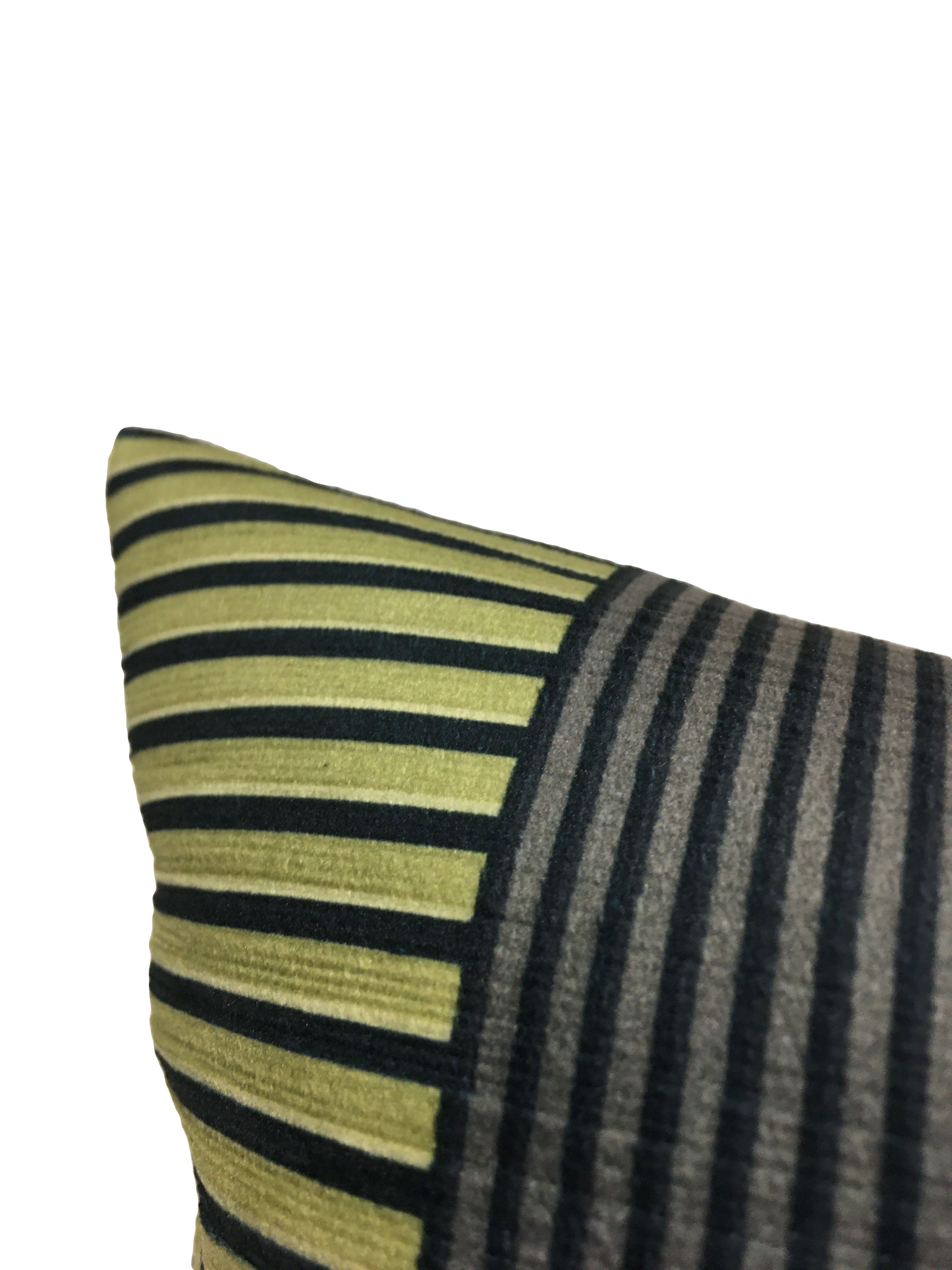 Morgan Baltic Geometric Throw Pillow 20x20 Inches - Modern Decorative Cushion Cover for Sofa, Bed & Living Room