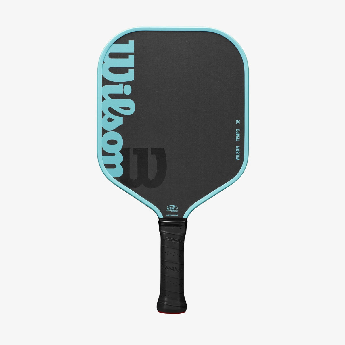 Wilson Tempo 16 Pickleball Paddle - Premium Graphite Face with Cushion Grip (Black/Blue) | Perfect for Recreational & Competitive Play, Indoor & Outdoor Courts