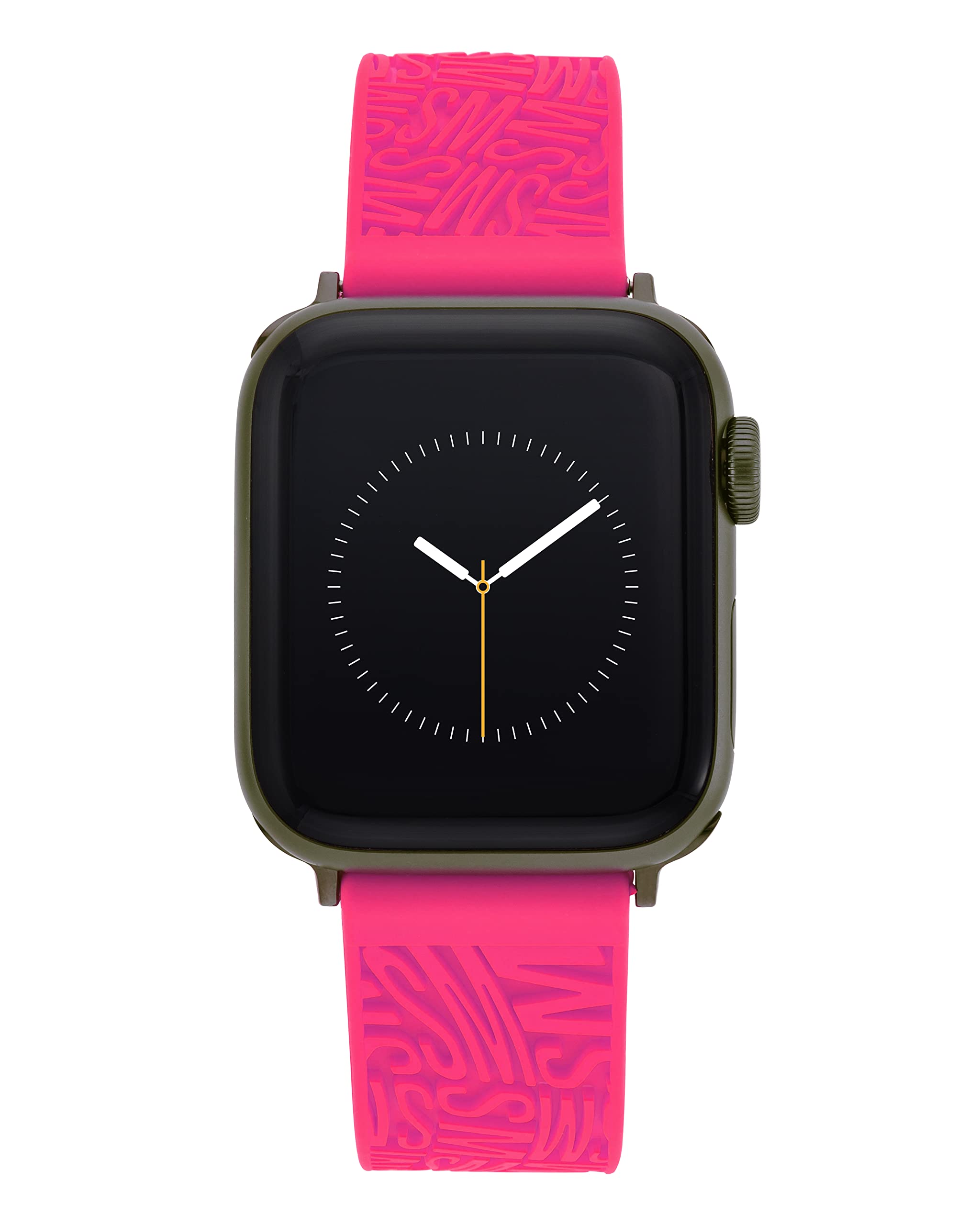 Steve Madden Stylish Silicone Band for Apple Watch Series 1-9 - Comfortable, Durable & Fashionable Smartwatch Accessory for Women & Men - Perfect for Workouts, Office & Everyday Wear