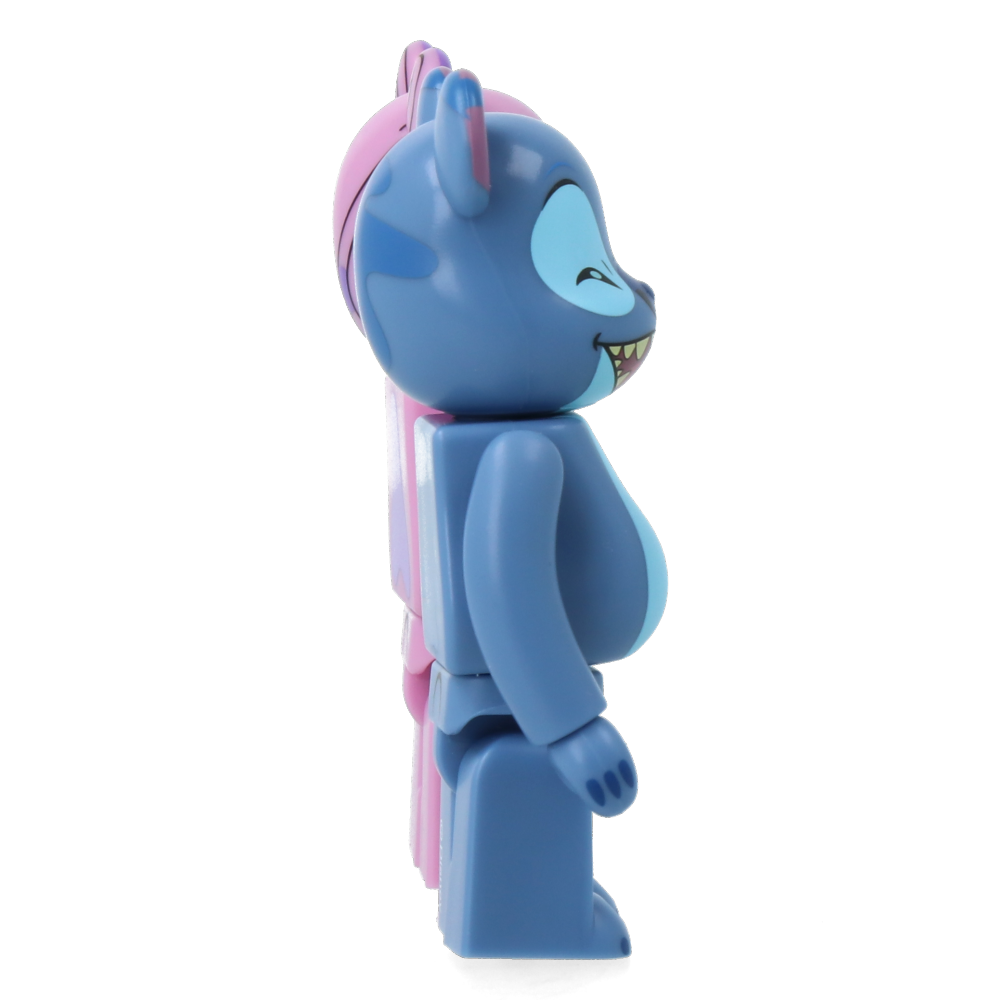 100% Authentic Bearbrick Stitch & Angel Collectible Figures (2-Piece Set) - Perfect for Disney Fans, Anime Collectors & Home Decor