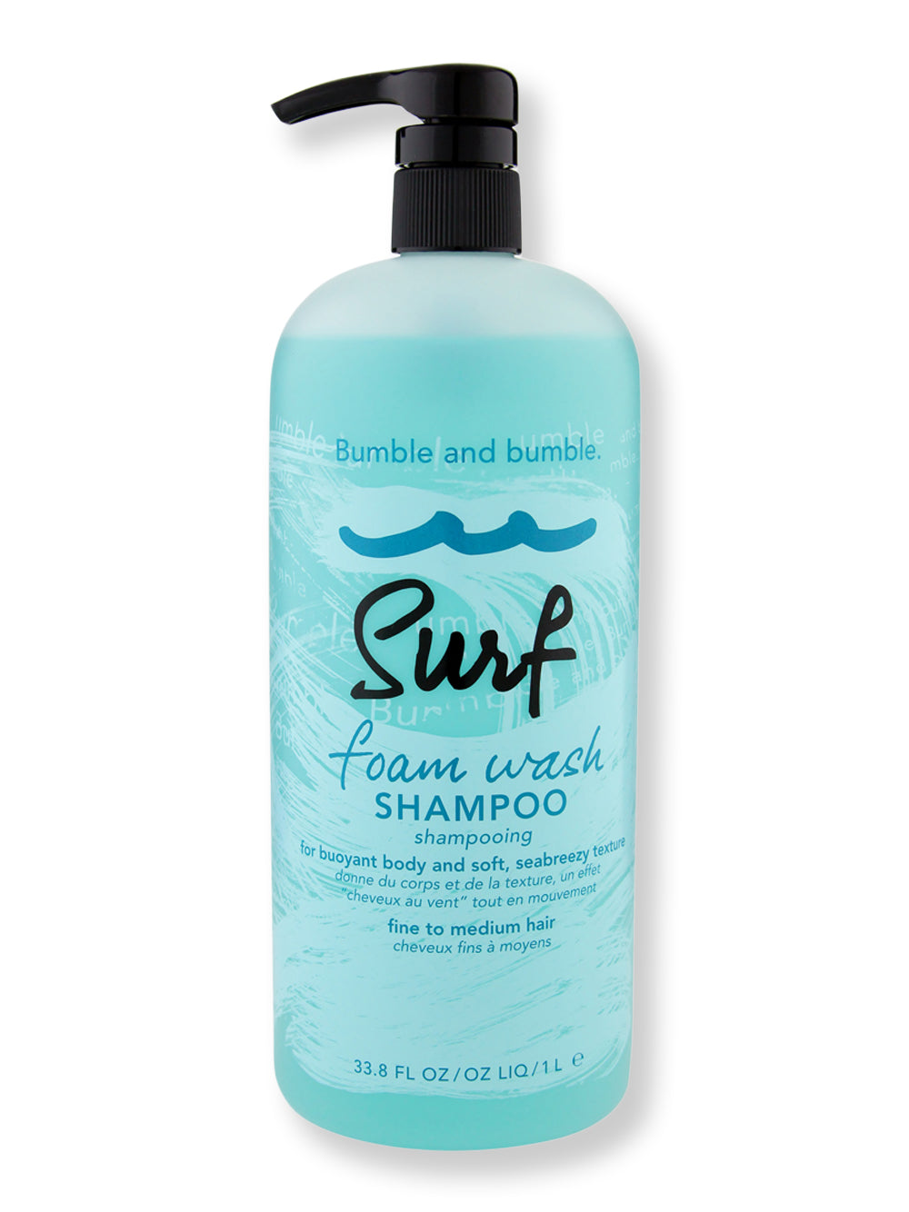 Bumble and Bumble Surf Foam Wash Shampoo - Volumizing & Texturizing Shampoo for Beachy Waves - Perfect for Saltwater Hair & Summer Styling