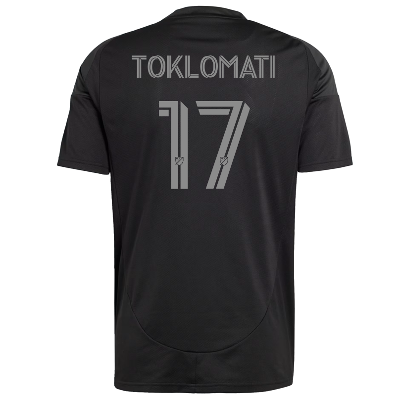 Adidas Idan Toklomati Charlotte FC Away Jersey 25/26 - Authentic Black Soccer Jersey for Men - Perfect for Matchdays, Fan Events & Sports Collection
