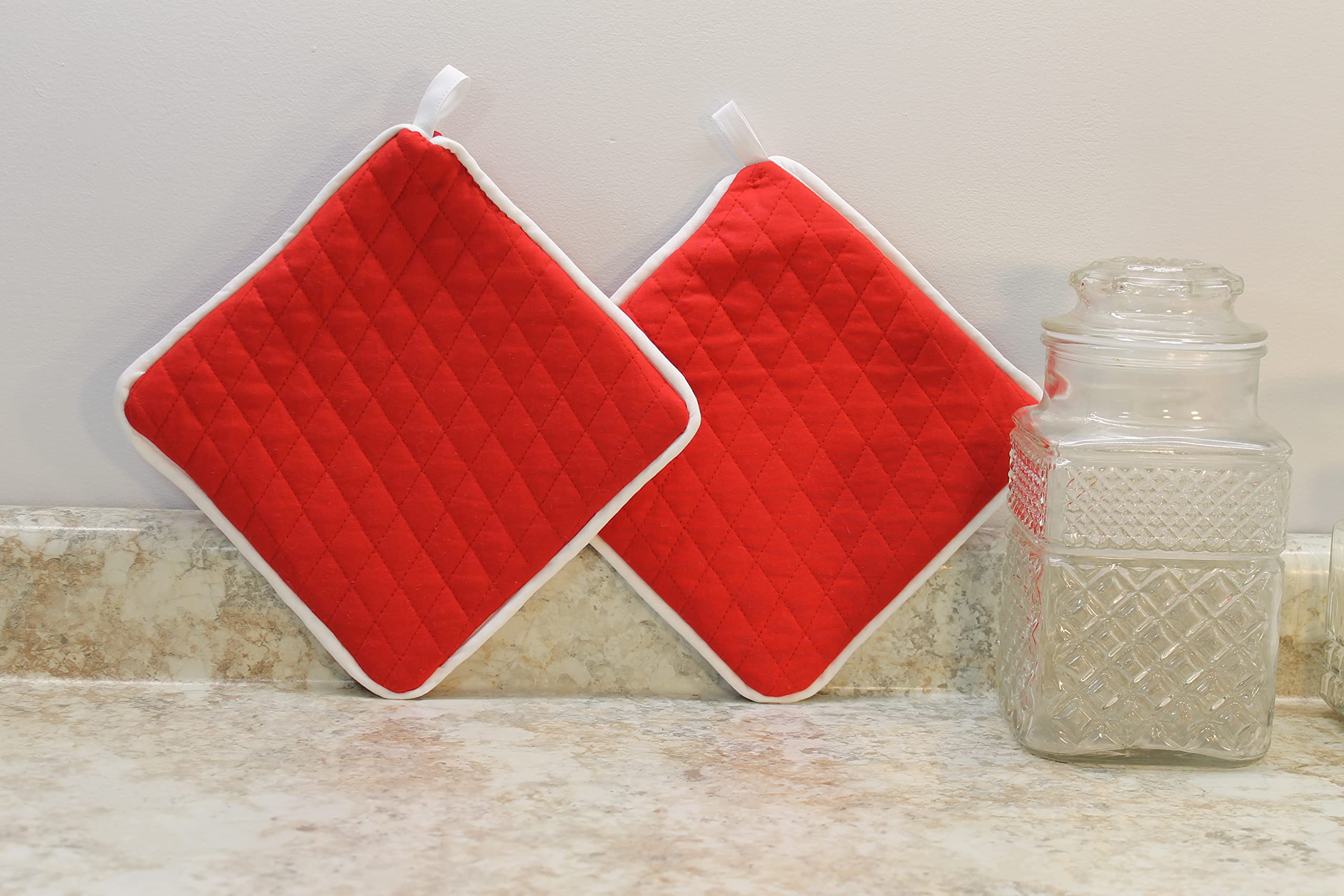 Heavy Duty Extra Heat Resistant Oven Mitts Set (Tan) - Perfect for Baking, Grilling, and Cooking in High-Temperature Kitchens
