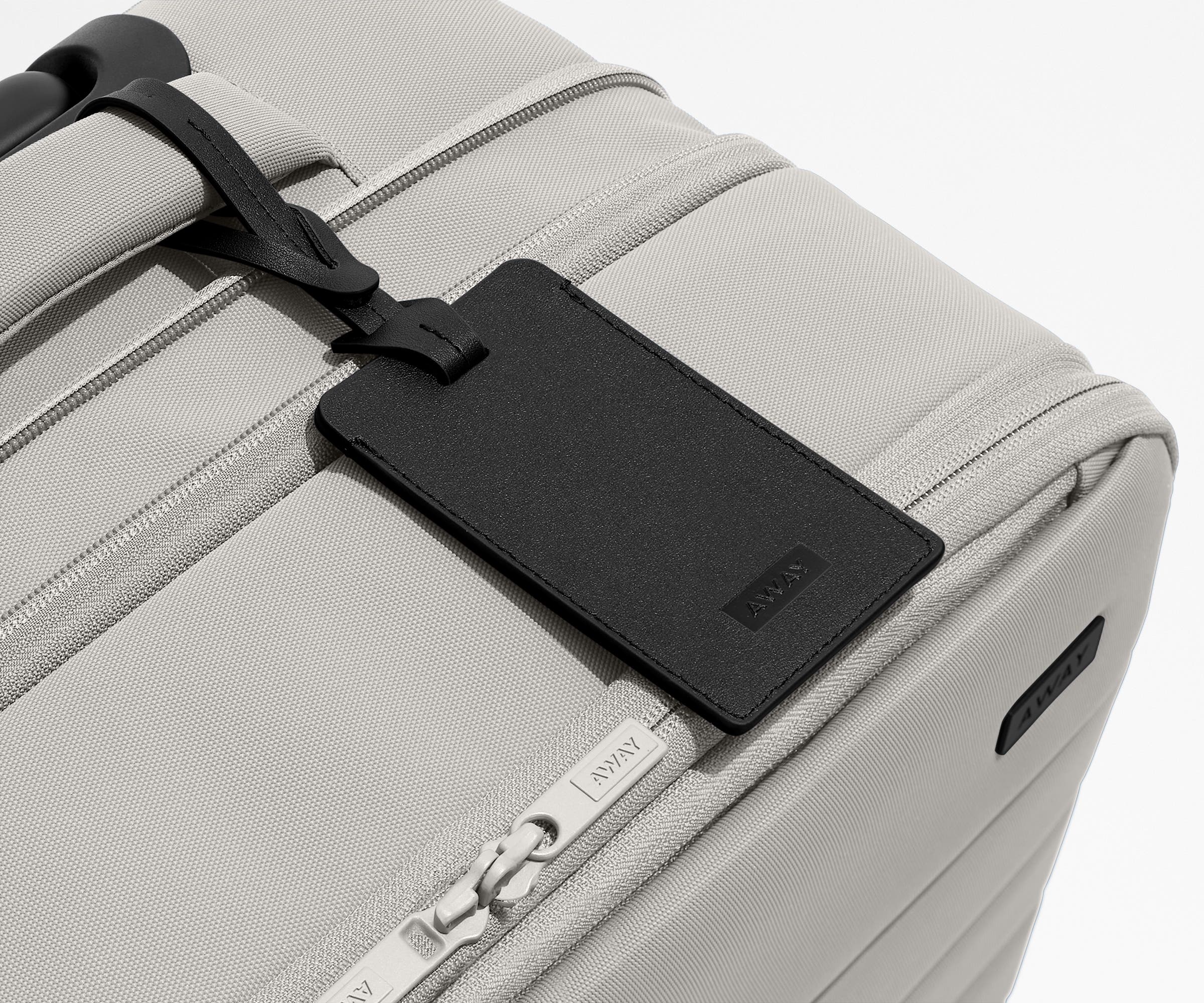Premium Softside Large Luggage in Cloud Gray - Perfect for Air Travel, Business Trips & Weekend Getaways