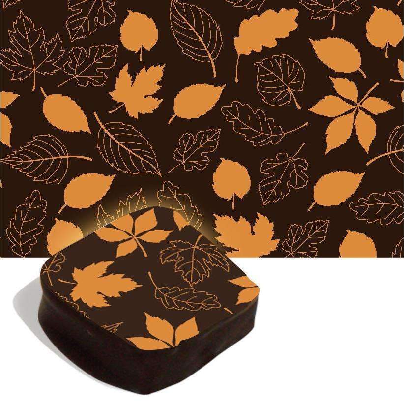 Autumn Leaves Transfer Sheets for DIY Crafts - Fall-Themed Decals for Scrapbooking, Home Decor, and Seasonal Projects