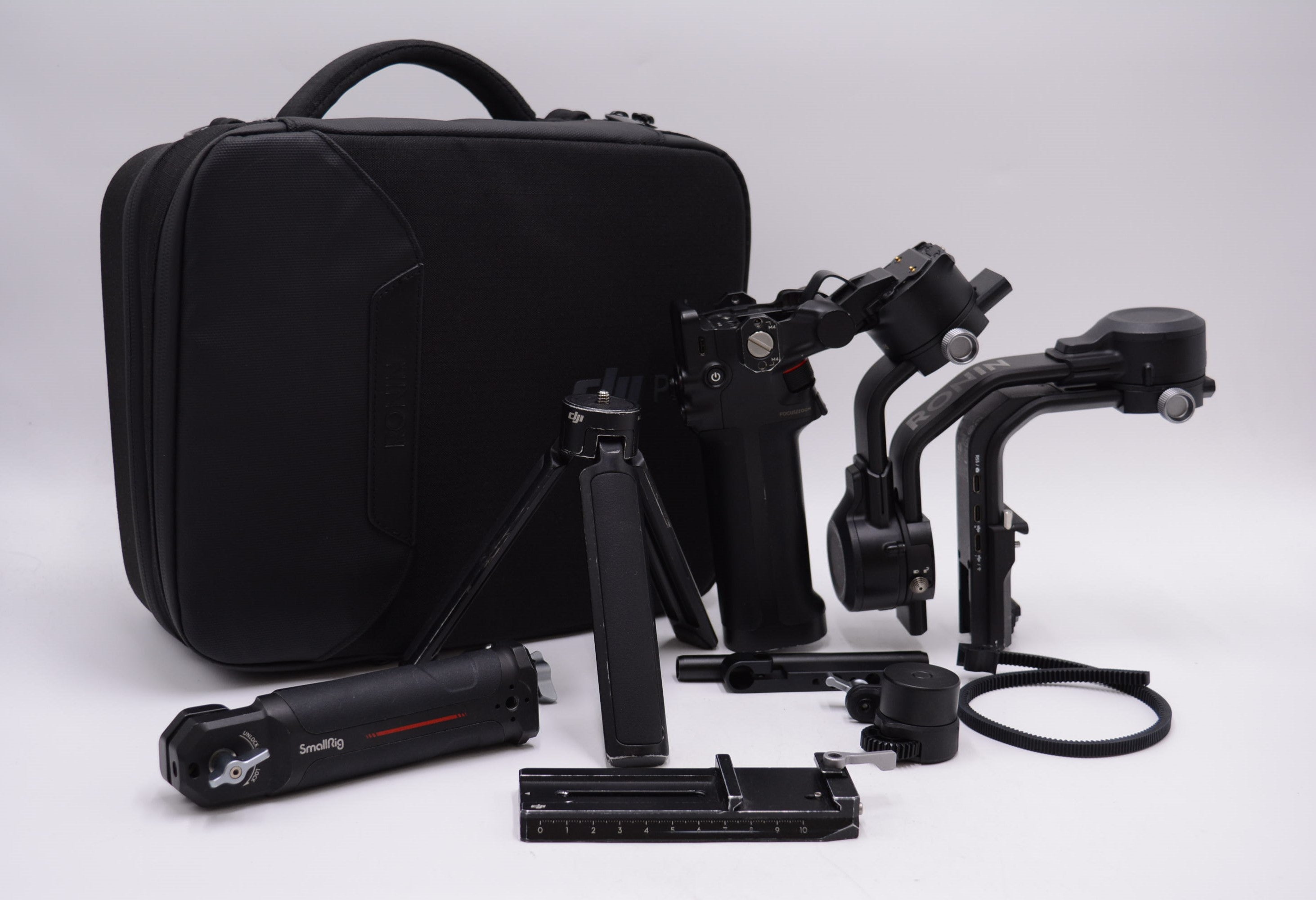 DJI RSC 2 Gimbal Stabilizer for Mirrorless & DSLR Cameras - 3-Axis Handheld Stabilizer with Foldable Design, 6.6lbs Payload - Perfect for Vlogging, Filmmaking & Travel Photography