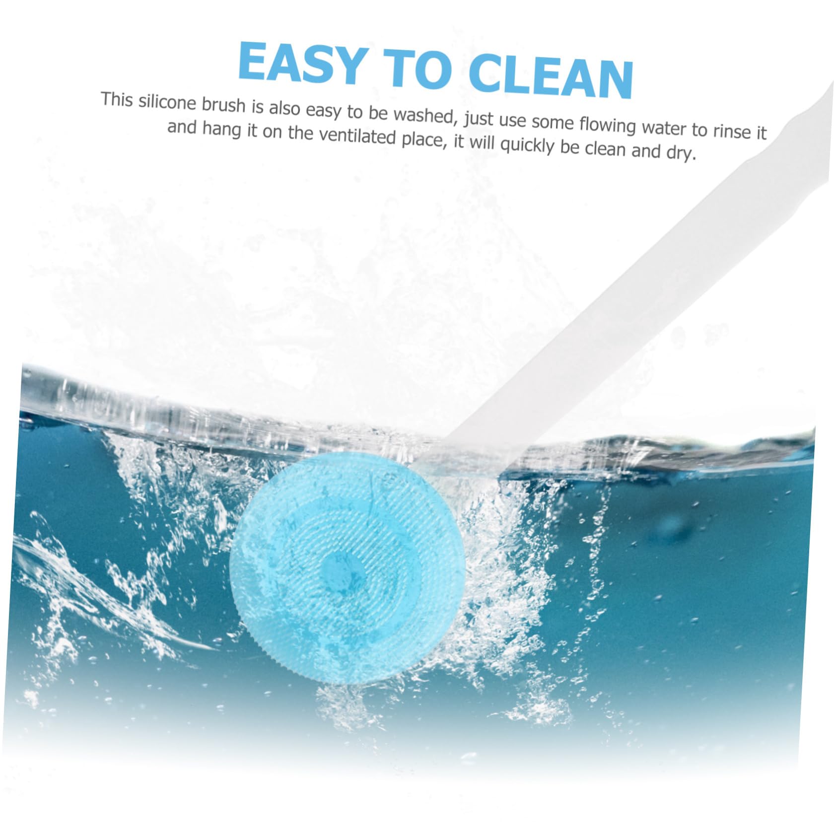 360° Back Shower Brush with Long Handle - Exfoliating Bath Brush for Deep Cleansing & Skin Care - Perfect for Hard-to-Reach Areas & Spa-Like Shower Experience