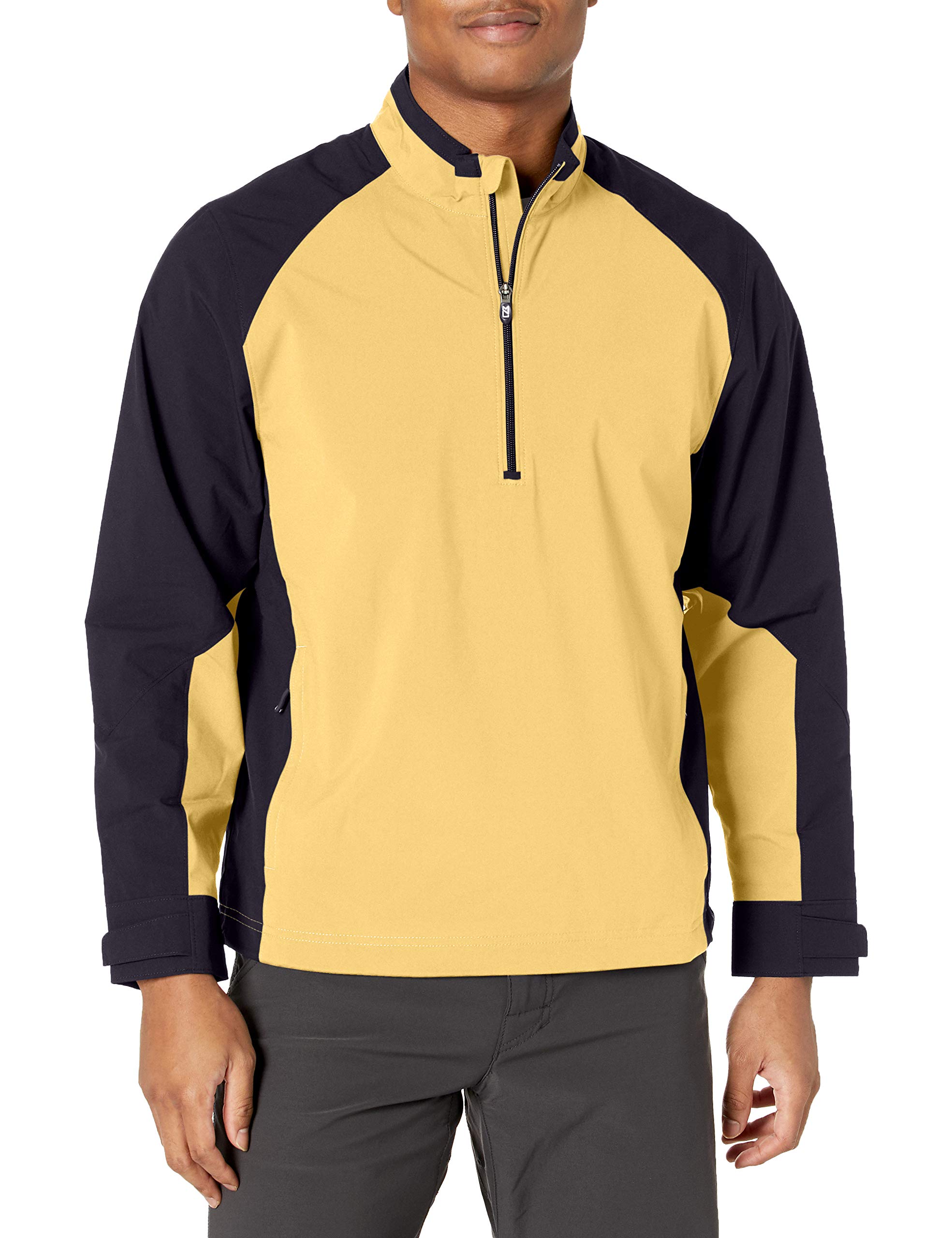 Cutter & Buck Men's Summit Long Sleeve 1/2 Zip Pullover Jacket - Lightweight Fleece for Hiking, Golf & Outdoor Activities
