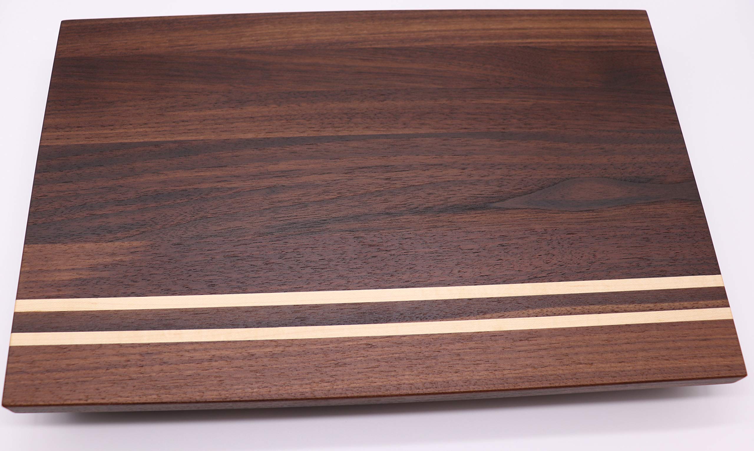 Premium Walnut Edge Grain Cutting Board - Durable Wooden Chopping Block for Kitchen, Butcher Block for Meat, Cheese, and Vegetables - Perfect for Home Chefs & Professional Kitchens