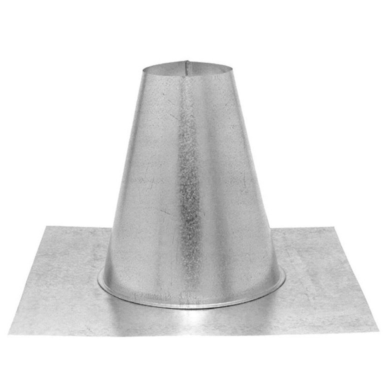 3 Pack PelletVent Pro Galvalume Tall Cone Roof Flashing Kit - 3PVP FF - Durable Stainless Steel Chimney Pipe Flashing for Wood Pellet Stoves & Vents - Perfect for Roof Installation & Weather Protection