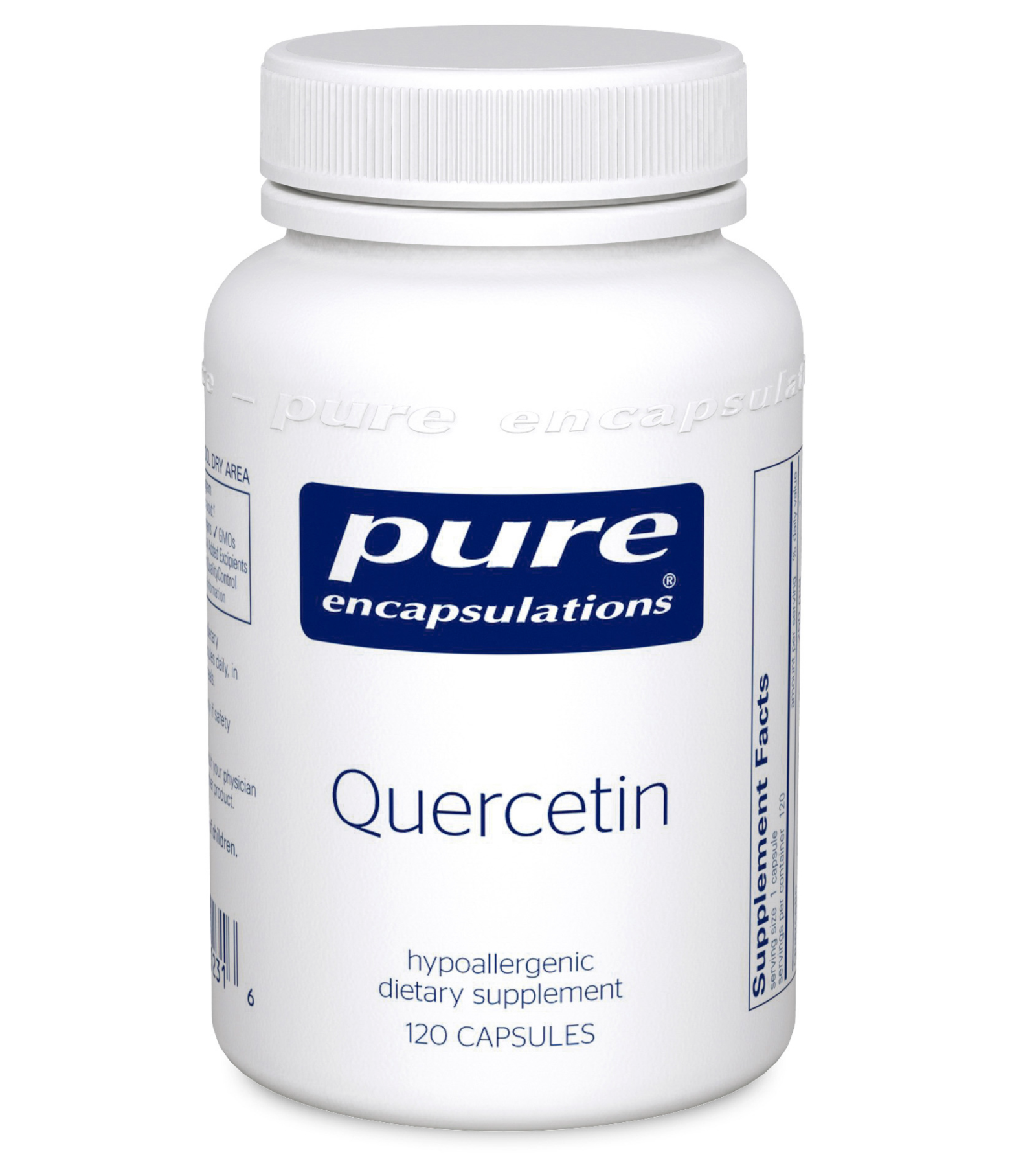 Quercetin Supplement 500mg - 120 Capsules | Antioxidant & Immune Support | Vegan, Non-GMO | for Allergy Relief & Heart Health