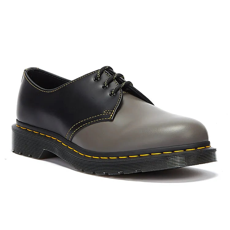 Dr. Martens 1461 Smooth Leather Shoes for Men & Women - Classic 3-Eye Lace-Up Oxfords for Casual, Work & Everyday Wear