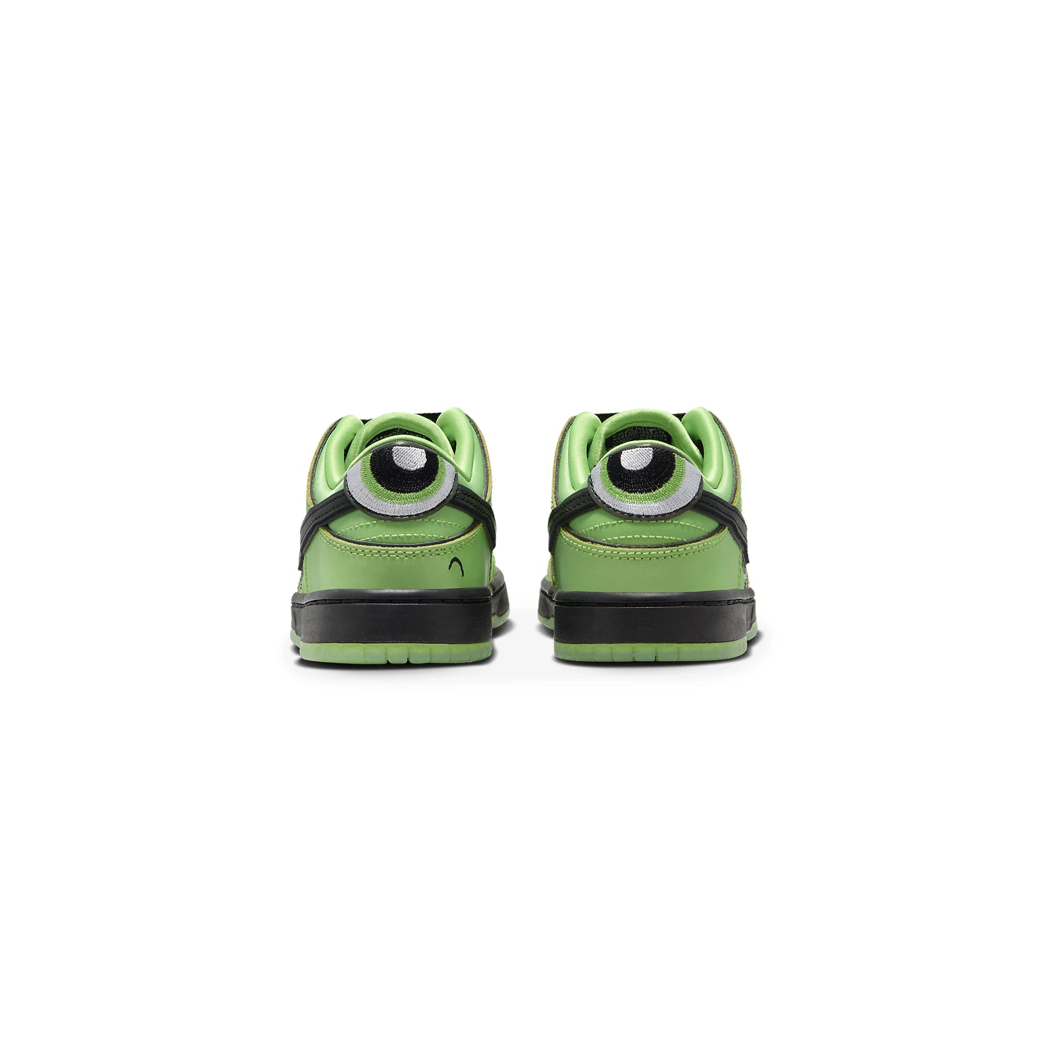 Powerpuff Girls x Nike SB Dunk Low Buttercup Sneakers for Kids - Cartoon Inspired Skate Shoes for Girls - Perfect for School, Skateboarding & Casual Wear
