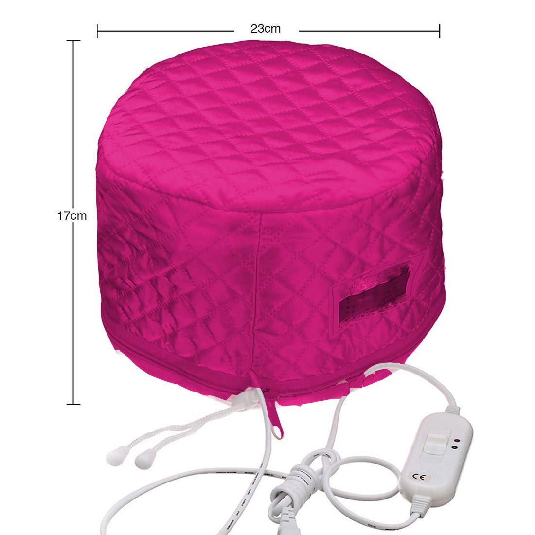 MOBDESK Professional Hair Spa Cap with Thermal Steamer for Deep Conditioning Treatment - Nourishing & Hydrating Hair Care Hat for Salon & Home Use