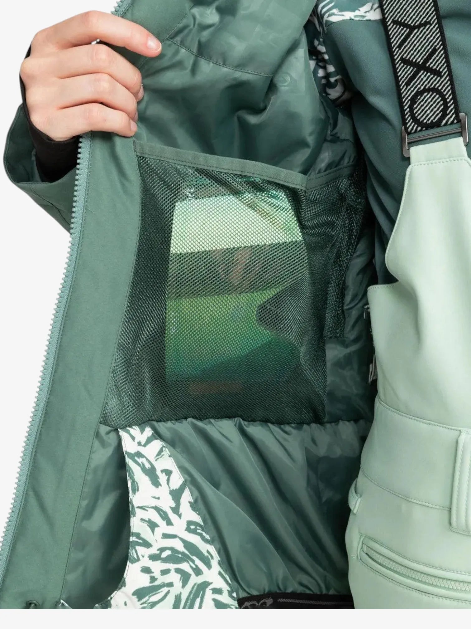 Roxy Premium Green Snow & Jet Ski Jacket - Waterproof Winter Coat for Women - Perfect for Skiing, Snowboarding & Water Sports Adventures