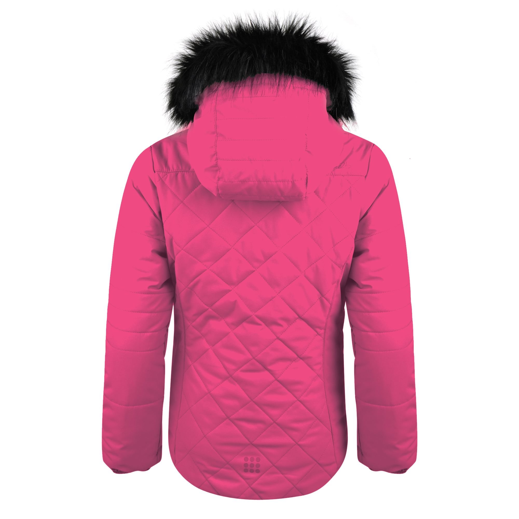 Dare 2b Girls' Waterproof Insulated Ski Jacket for Kids (7-8 Years) - Black | Warm Winter Jacket for Snowboarding & Outdoor Activities