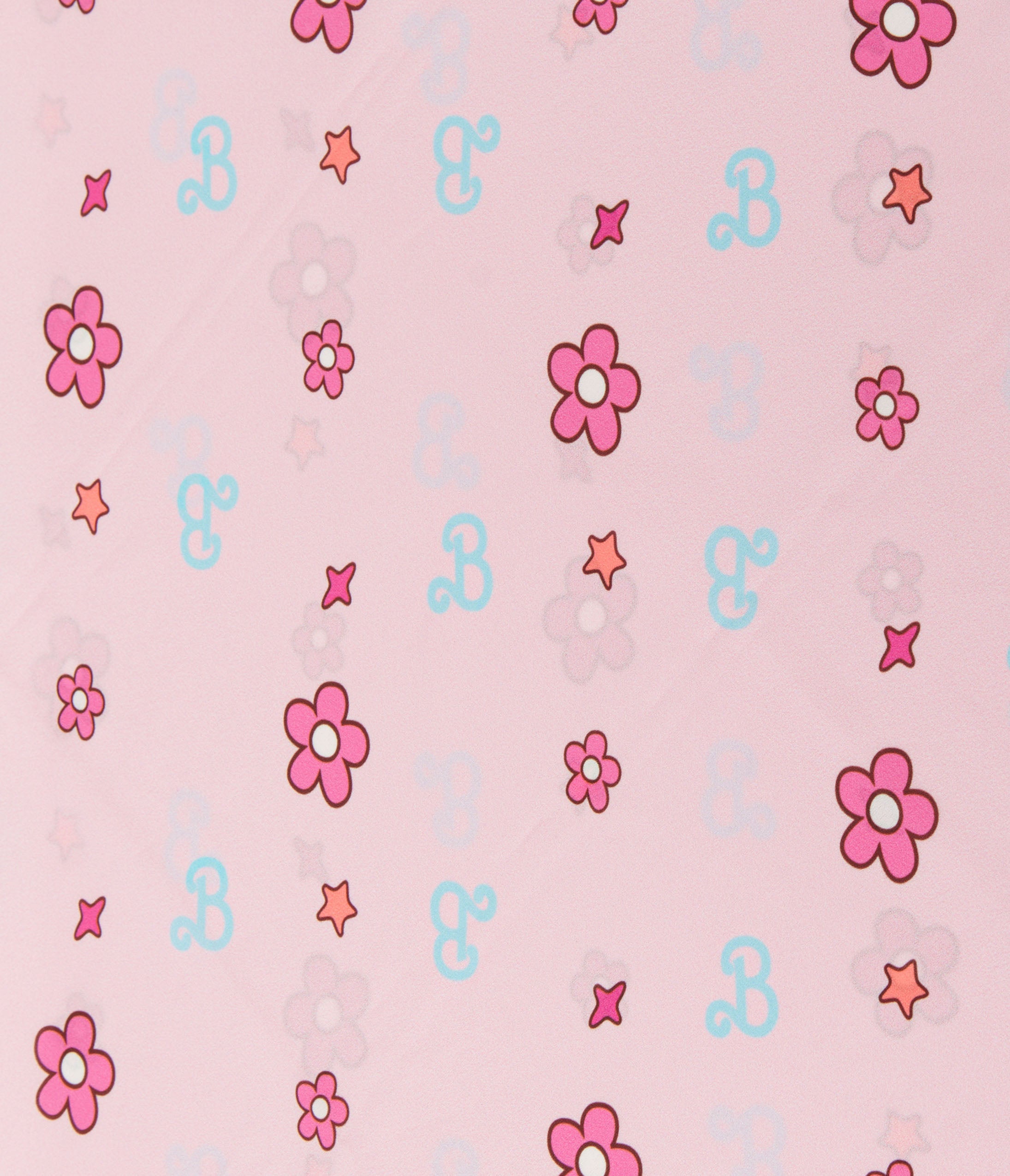 Vintage 1970s Pink Barbie Print Hair Scarf - Retro Barbie x Unique Vintage Silk Headband - Perfect for 70s Theme Parties, Costumes & Retro Fashion