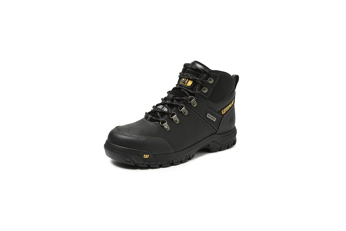 Caterpillar Men's Chukka Industrial Work Boots - Steel Toe, Slip Resistant, Comfortable for Construction & Warehouse Workers