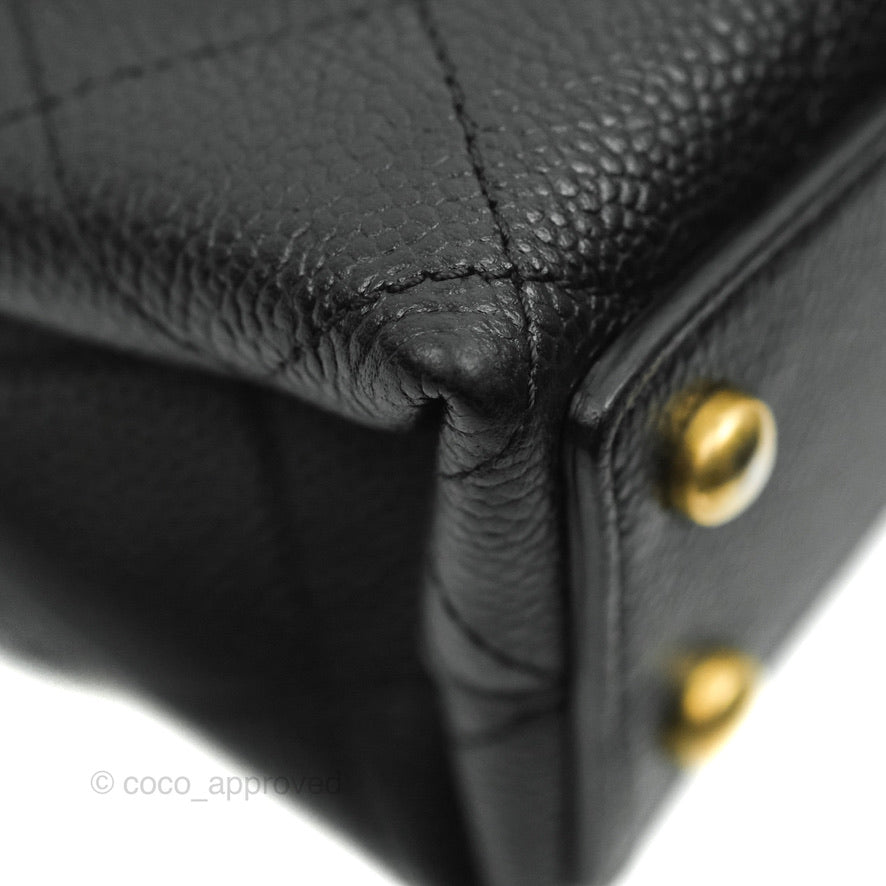 Chanel Chic Affinity Small Grained Calfskin Crossbody Bag in Black with Aged Gold Hardware - Perfect for Everyday Luxury & Evening Events