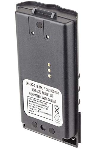 Harris BKB19124 Replacement Battery - 7.2V 2000mAh Ni-MH Rechargeable Battery for Two-Way Radios | Perfect for Emergency Communication, Security Work & Outdoor Adventures