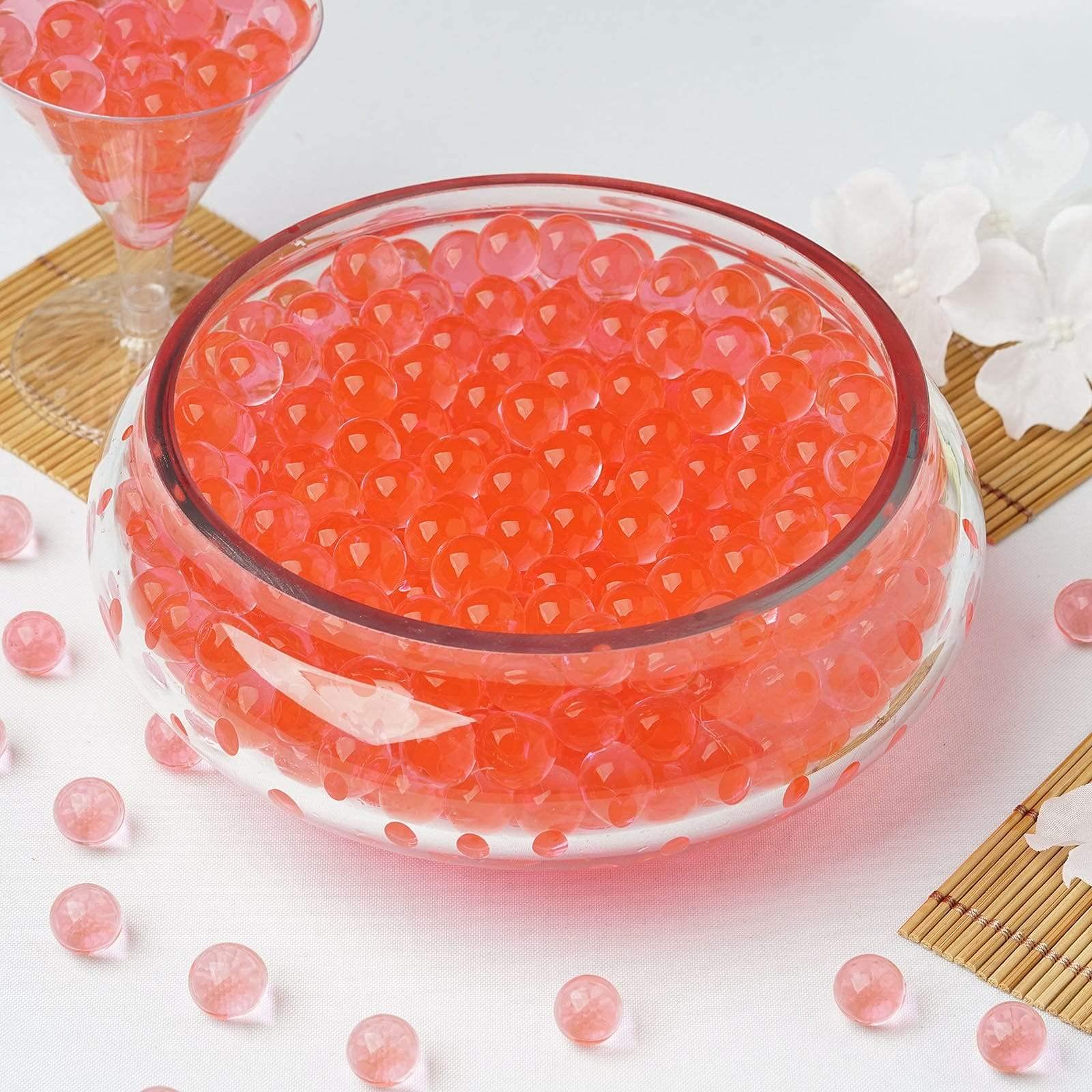 Colorful Water Jelly Beads for Vase Filling - Decorative Gel Beads for Floral Arrangements, Wedding Centerpieces & Home Decor