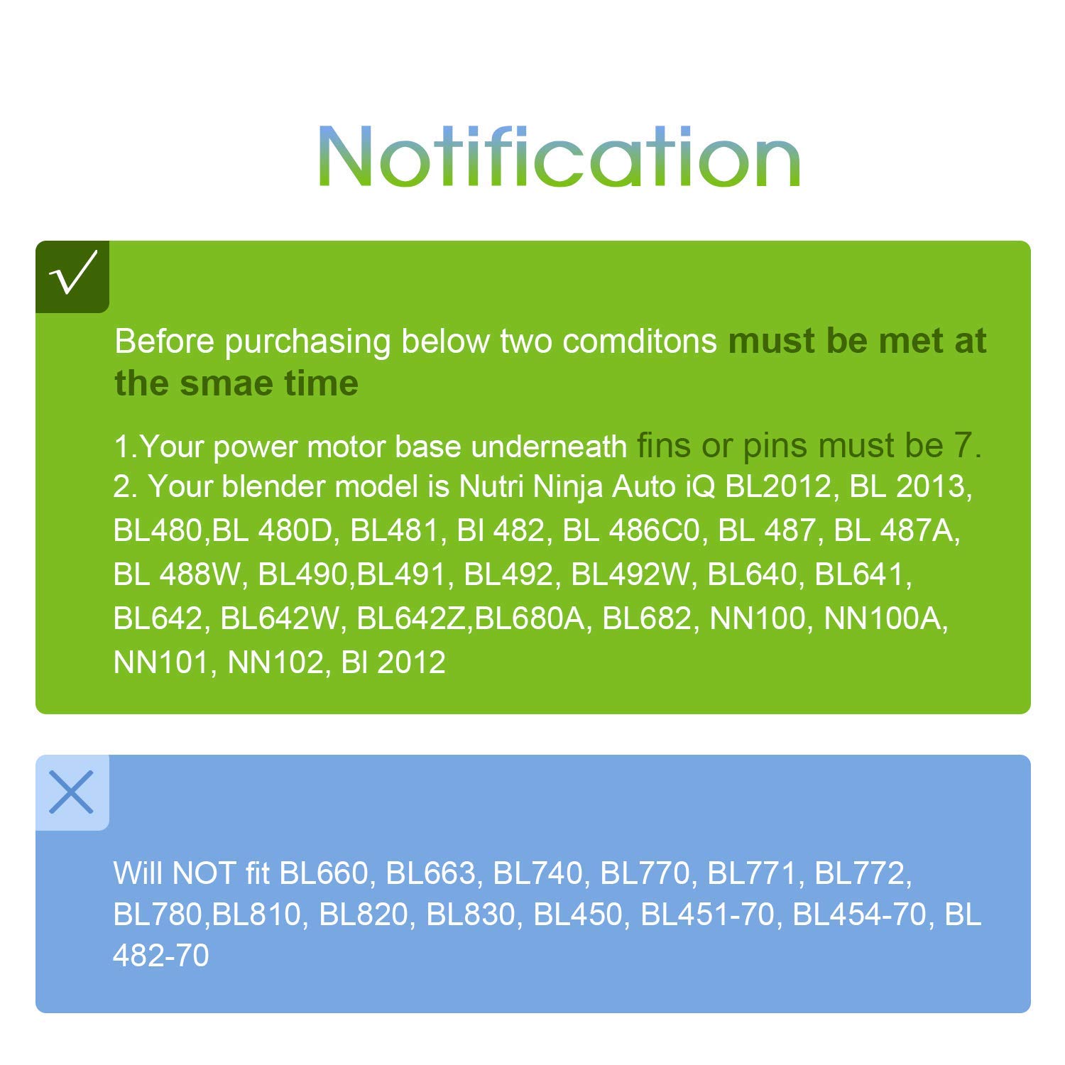 7-Fins Extractor Blade Assembly with Rubber Gasket - Compatible with Nutri Ninja Blenders Auto iQ BL480 BL482 BL642 BL682 NN102 - High-Performance Blender Replacement Part for Smoothies, Juices & Food Prep