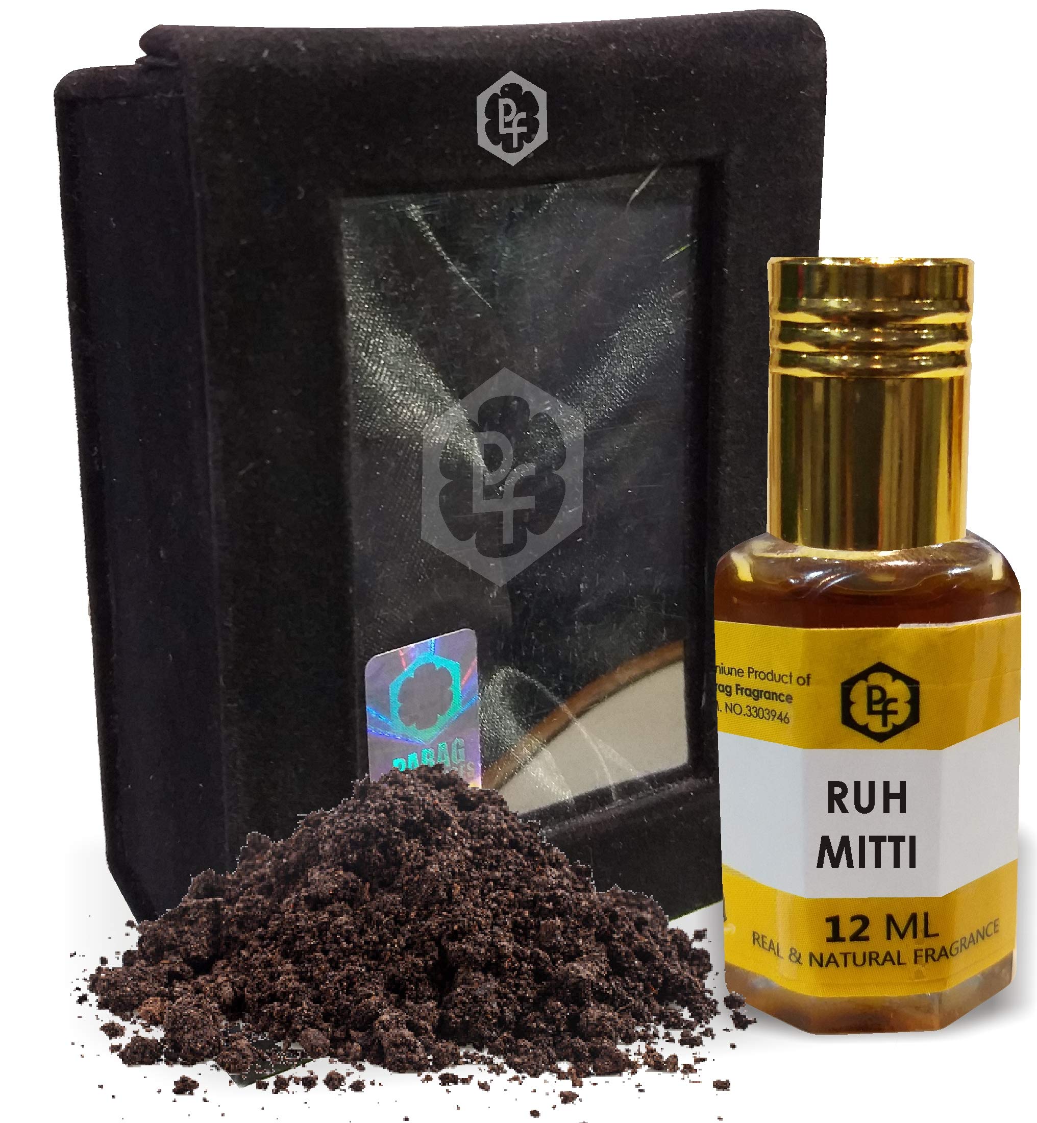 Parag Fragrances RUH MITTI 12 ML - Natural Attar for Men & Women | Alcohol-Free, Long-Lasting Perfume Oil | Perfect for Daily Wear, Special Occasions & Gift Giving