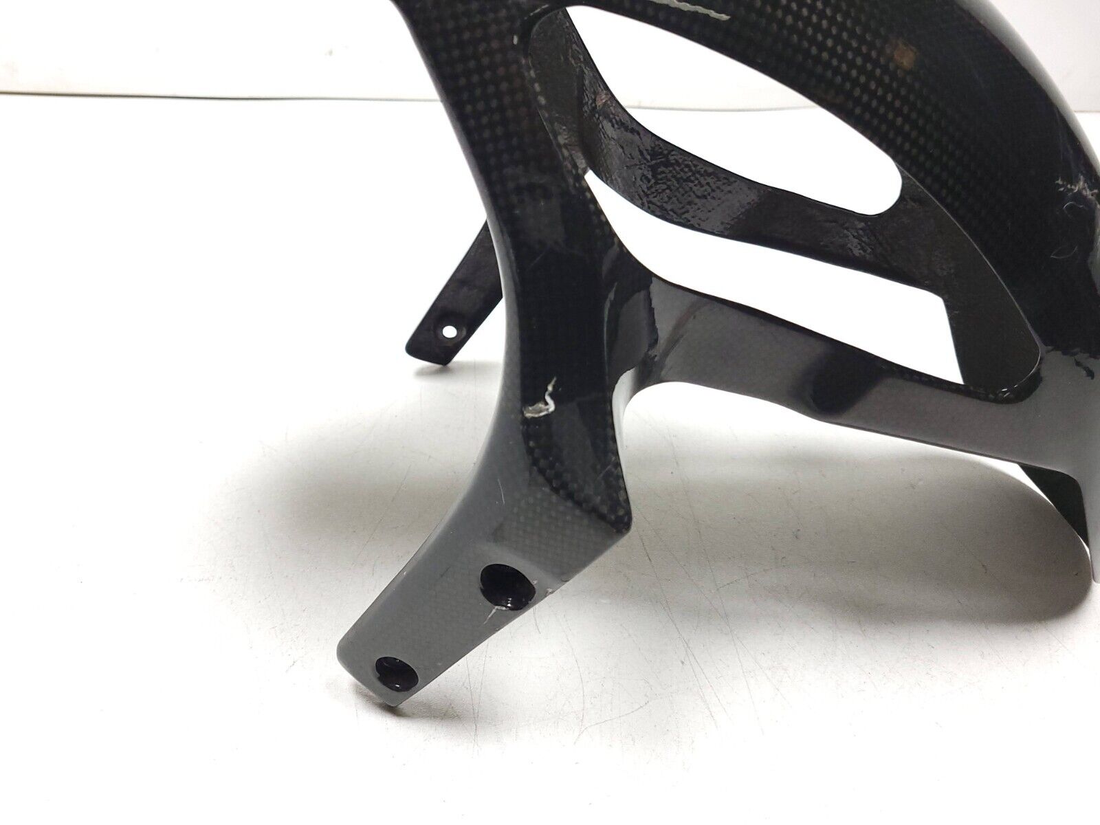 Genuine Ducati Monster M600 M620 Carbon Fiber Front Fender OEM Replacement - Perfect for Motorcycle Upgrades & Racing Performance