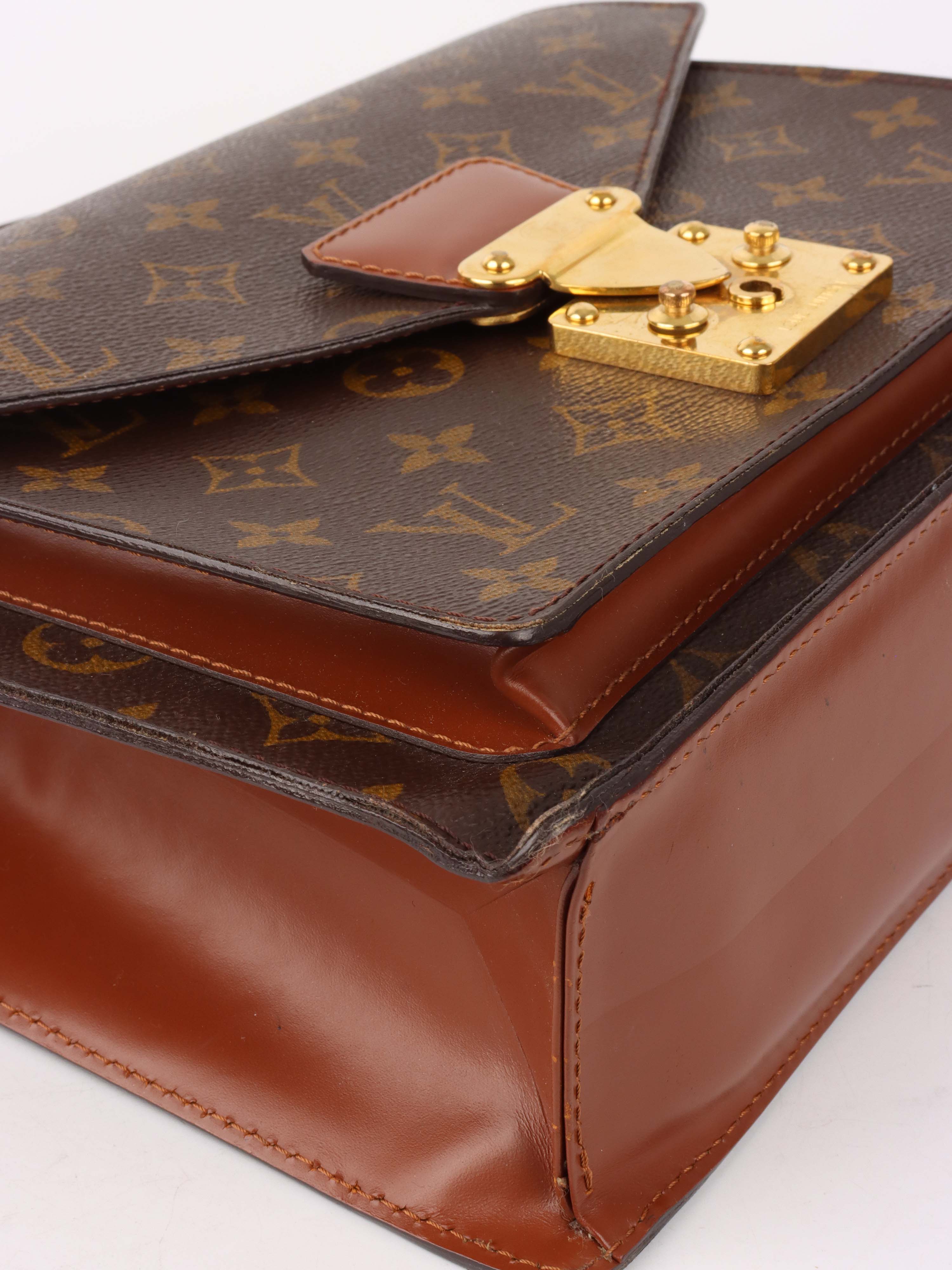 Authentic Louis Vuitton Monogram Monceau 28 Handbag - Luxury Leather Shoulder Bag for Women | Perfect for Work, Travel & Evening Events