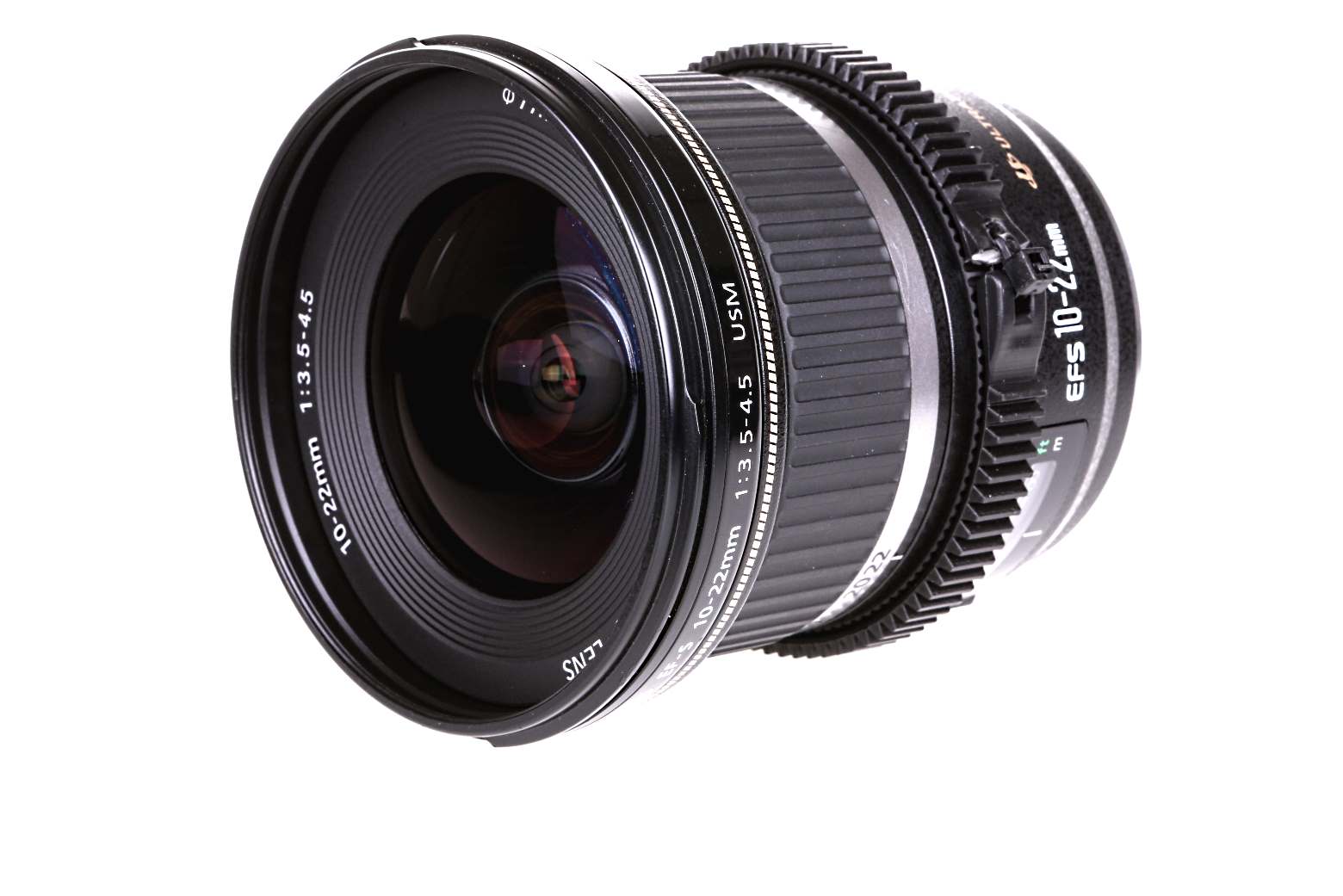 Canon EF-S 10-22mm f/3.5-4.5 USM Ultra Wide Angle Zoom Lens with Lens Hood & Cleaning Kit - Perfect for Landscape, Architecture & Travel Photography